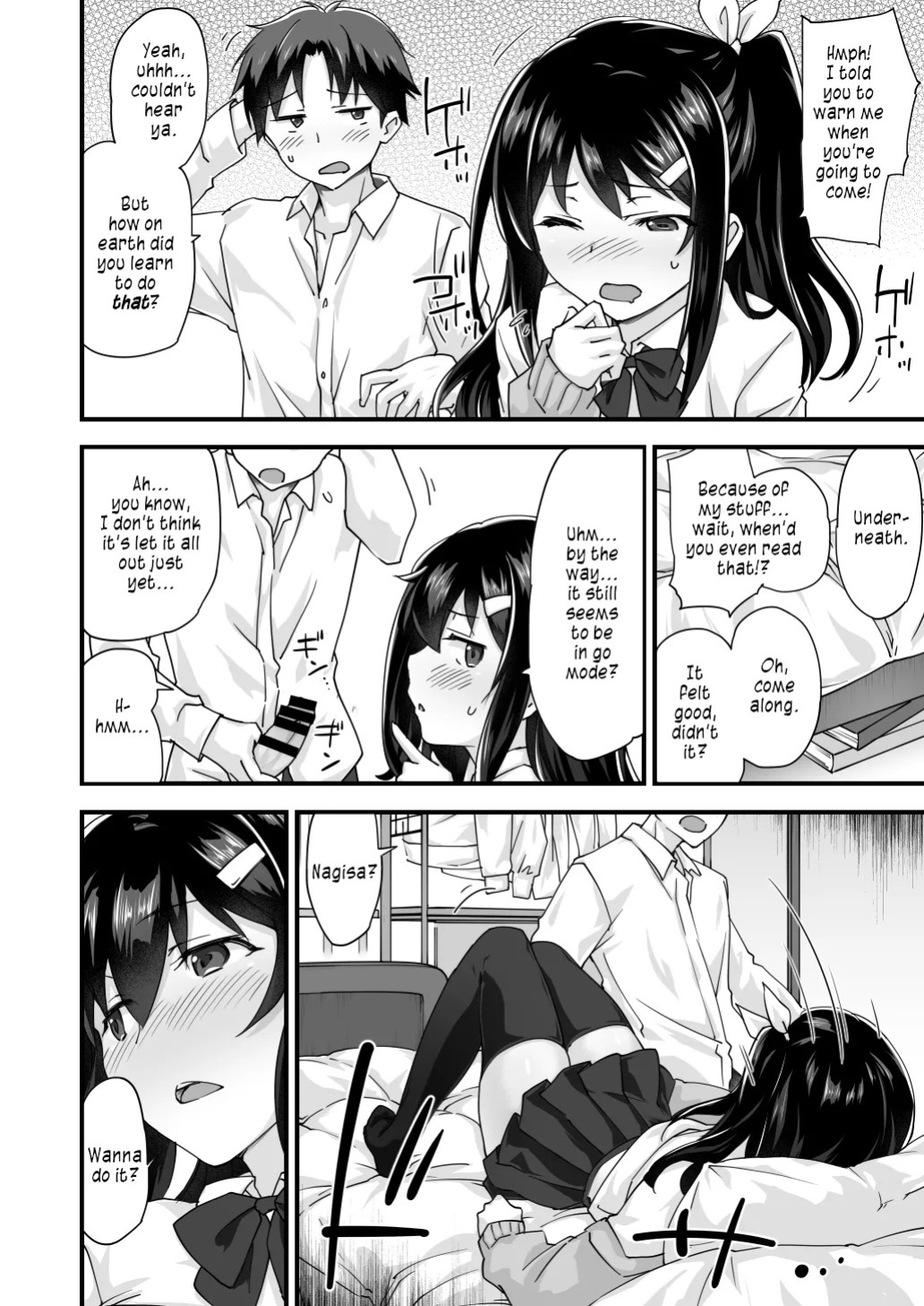 [Doushoku (Morinaga Ramune)] Osananajimi to Kenka Ecchi ~Sunao ni Narenai Namaiki Kanojo~ [English] [s. D. g. scans] [Digital]