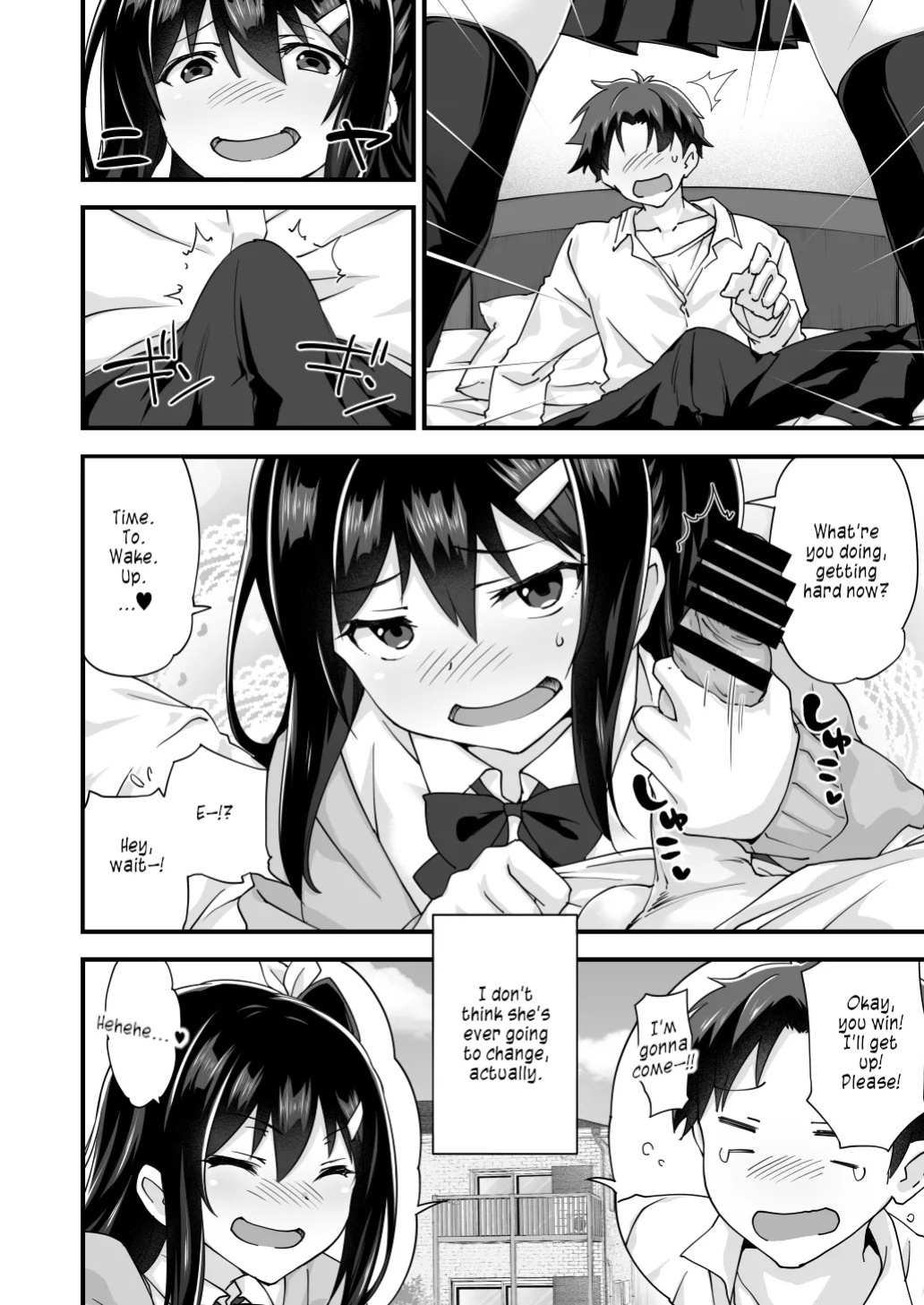 [Doushoku (Morinaga Ramune)] Osananajimi to Kenka Ecchi ~Sunao ni Narenai Namaiki Kanojo~ [English] [s. D. g. scans] [Digital]
