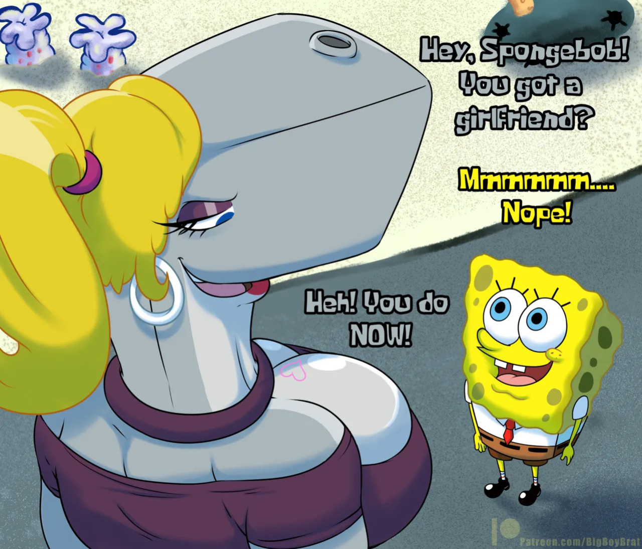 [TeenageBratwurst] Pearl x Spongebob set (Spongebob Squarepants)