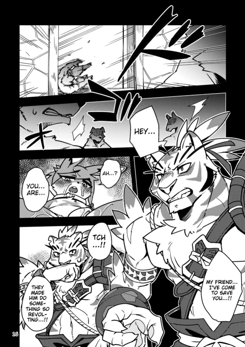 [Harugoya (Harusuke)] Wakara se Koodi | Teaching Cody a Lesson (World Flipper) [English] [Digital] [Benjiboyo]