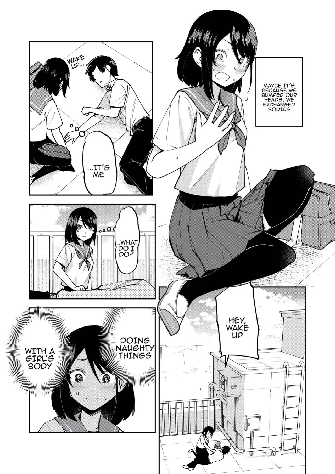 [Renshi Chiu] Irekawatta dake nanoni | Even though we only exchanged bodies [English] [Tenuous Scans]