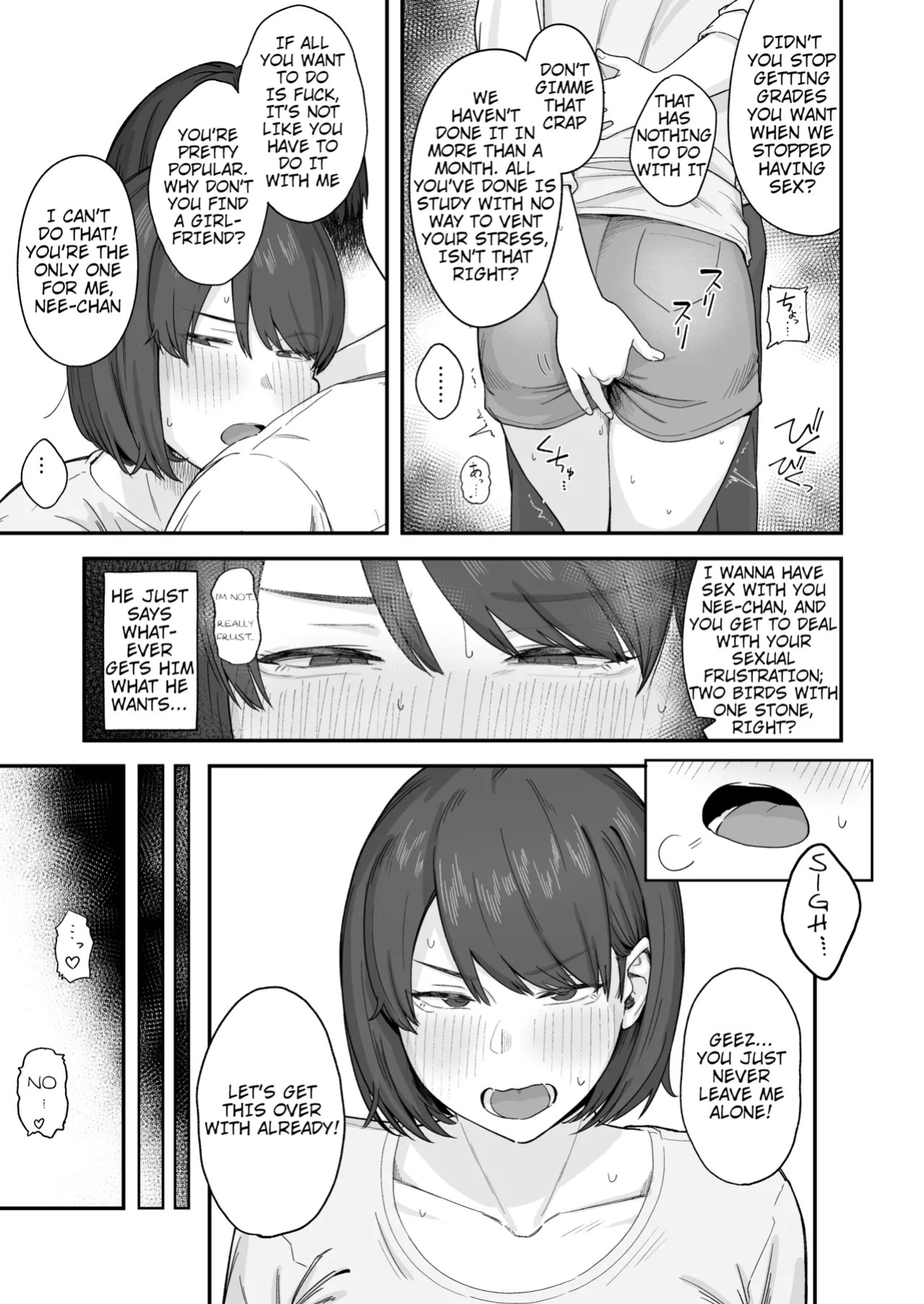 [Natsuzo] Benkyou ni Shuuchuu Shitai Muttsuri na Ane wa, Karada no Aishou Bacchiri na Otouto no Sasoi o Kotowarenai | The Reluctant Sister Who Wants to Focus On Study Can't Resist Temptation From the Brother She Shares Perfect Body Compatibility With [Eng