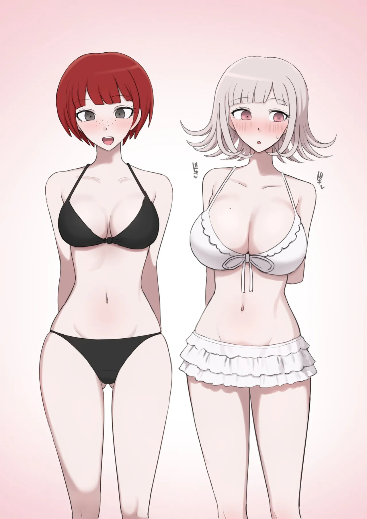 [Giga] Mahiru x Nanami BBC part 1 + Nanami x Mahiru BBC 2 + Nanami ×BBC 3 (Danganronpa 2)
