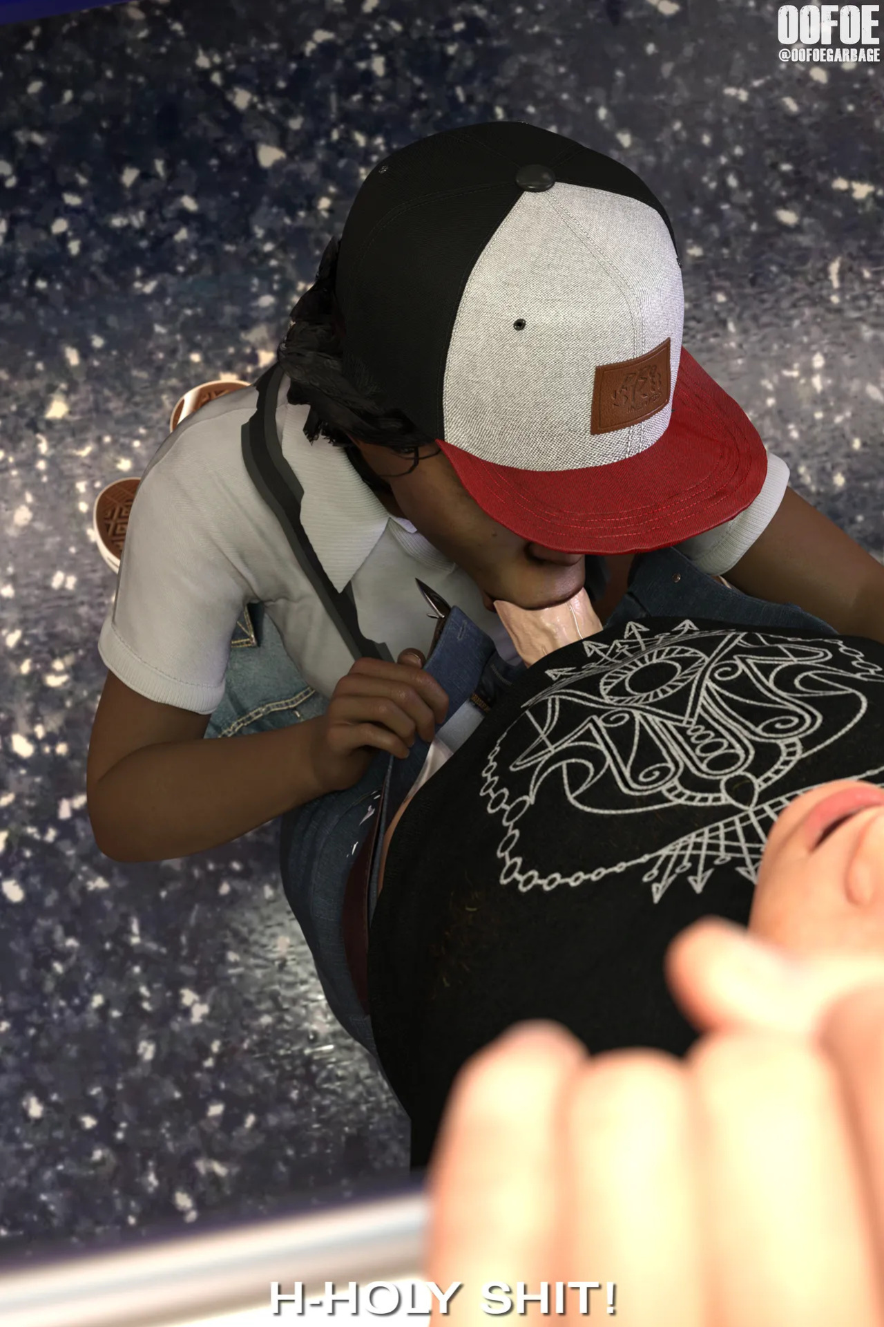 [oofoe] Clem on the Subway (The Walking Dead)