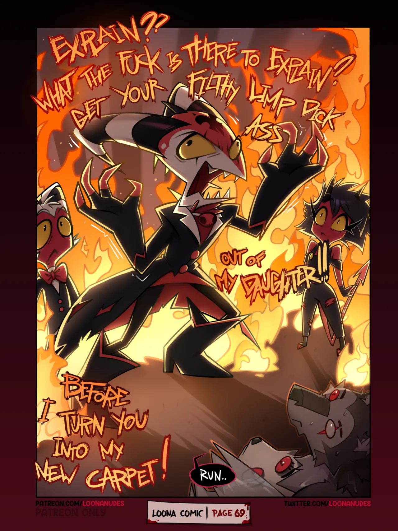 [LoonaNudes] Loona Comic (W/ Extras)