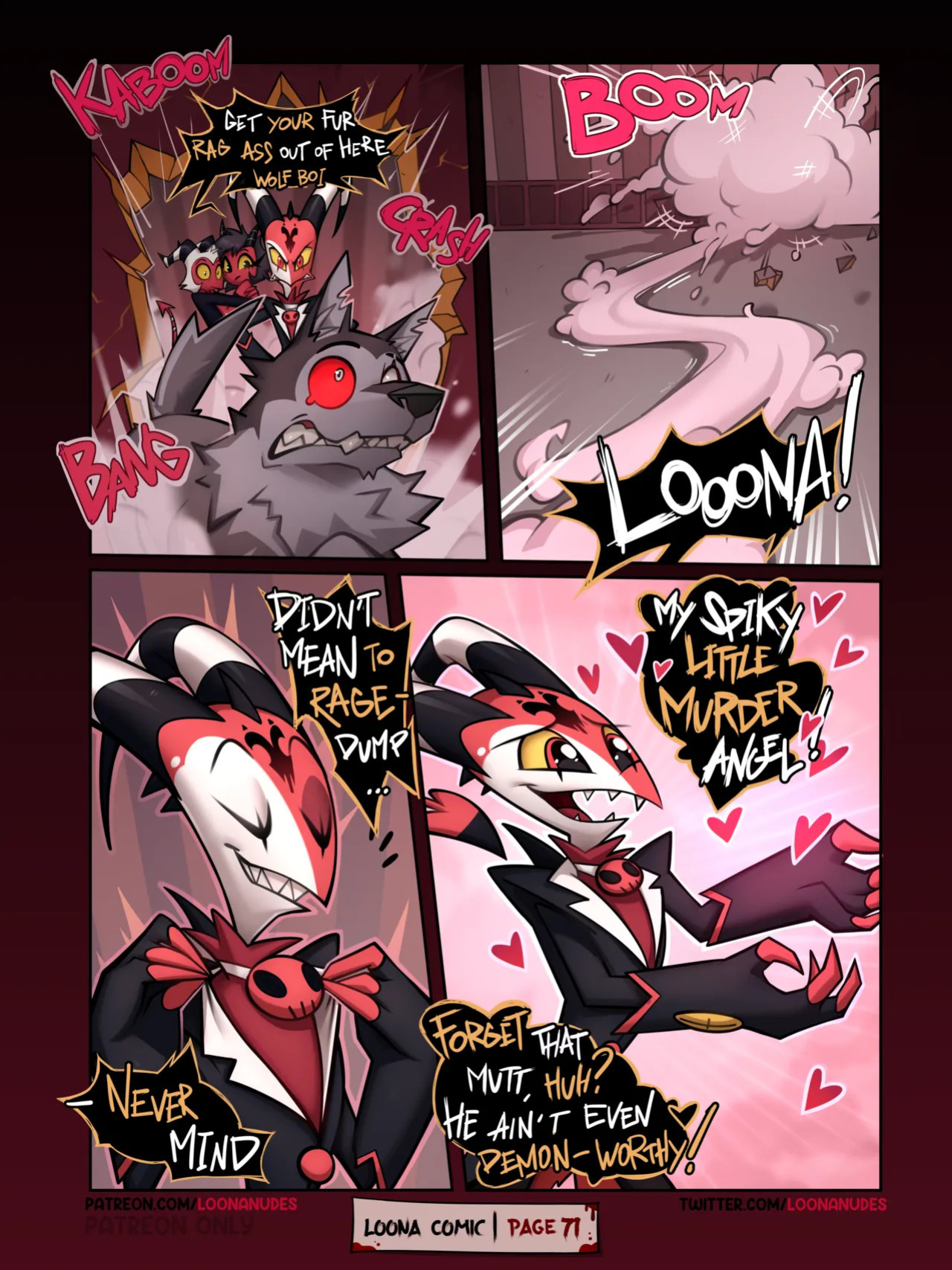 [LoonaNudes] Loona Comic (W/ Extras)