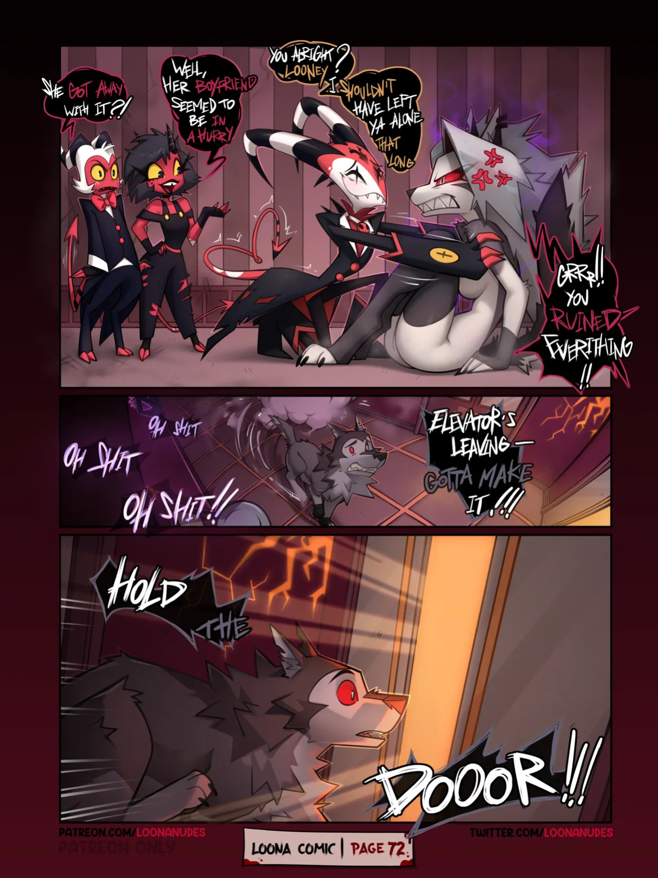 [LoonaNudes] Loona Comic (W/ Extras)