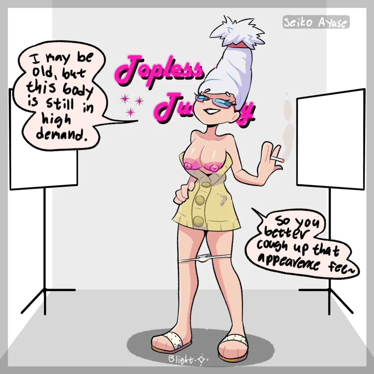 [BlightStarEro] Topless Tuesday
