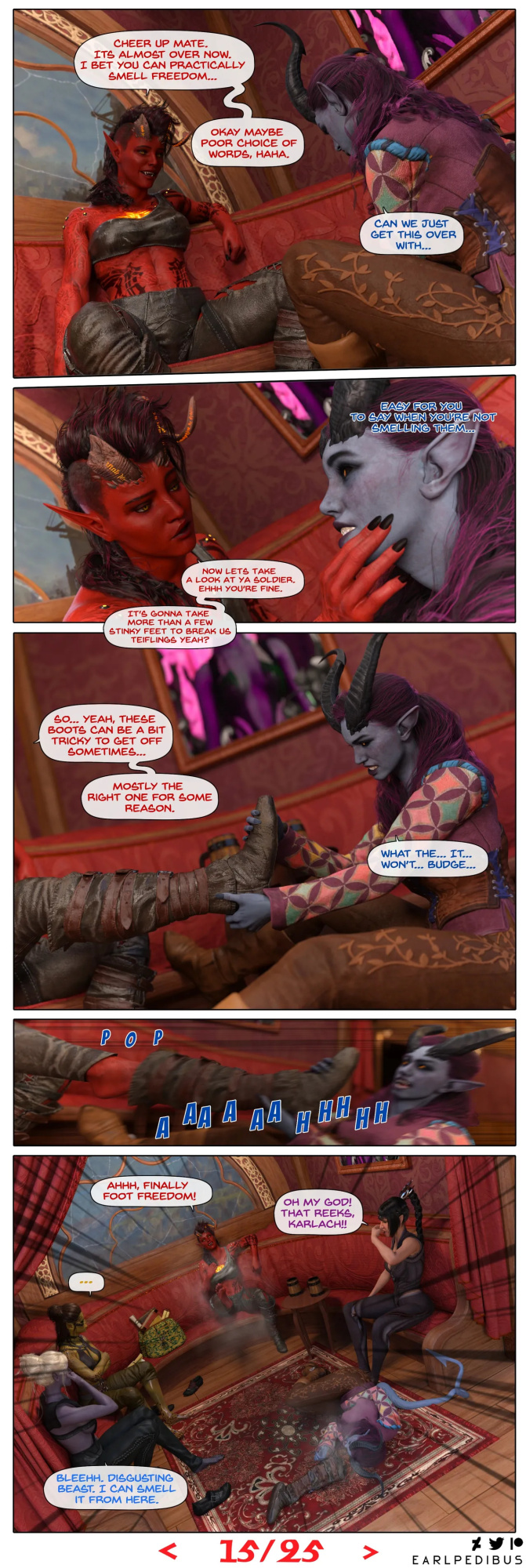 [earlpedibus] A New Tradition (Full Comic)