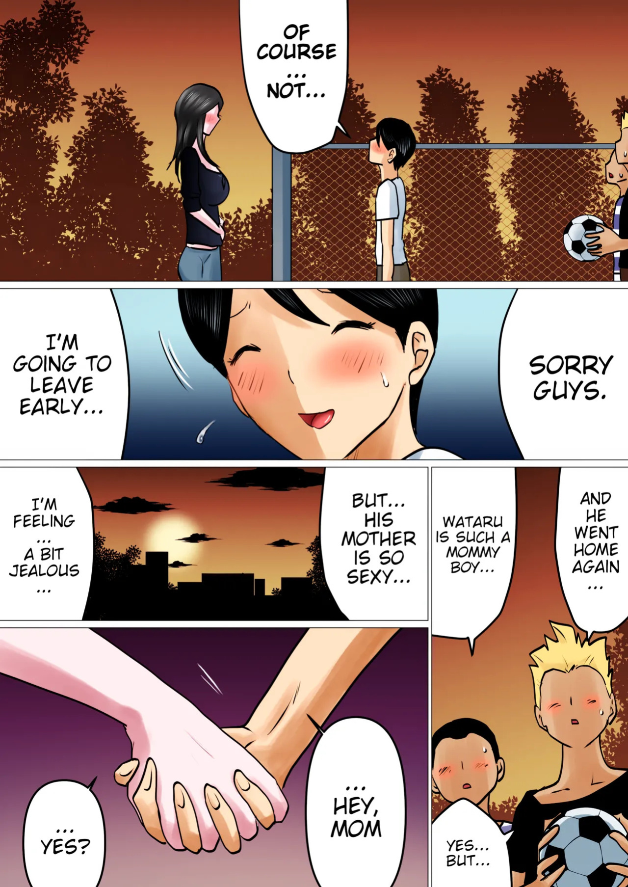 [Makoto Shiyaka] Bokushika Shiranai, Cool na Haha no Ura no Kao. | The Secret Face of My Cool Mother Only I Know. [English ] [Colorized] [Partially Uncensored] [Poranya]