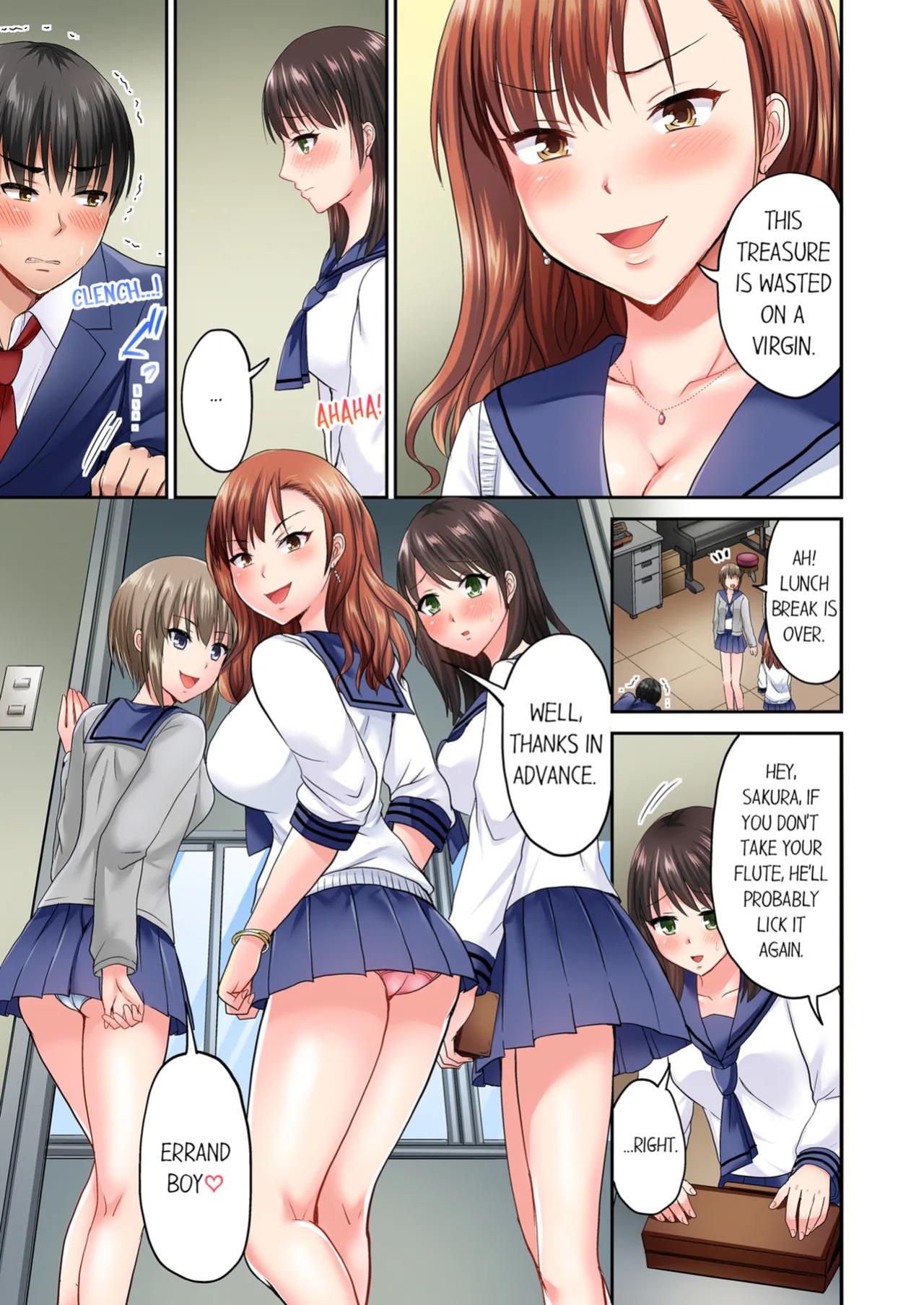 [Takayama Non] Pashiri no Shita Teku, Yabaitte... ~ Ebi Sori Iki Suru Namaiki Gyaru | Bullied Boy's Tongue Revenge Vol.1-13 [English] [Decensored] [Ongoing]
