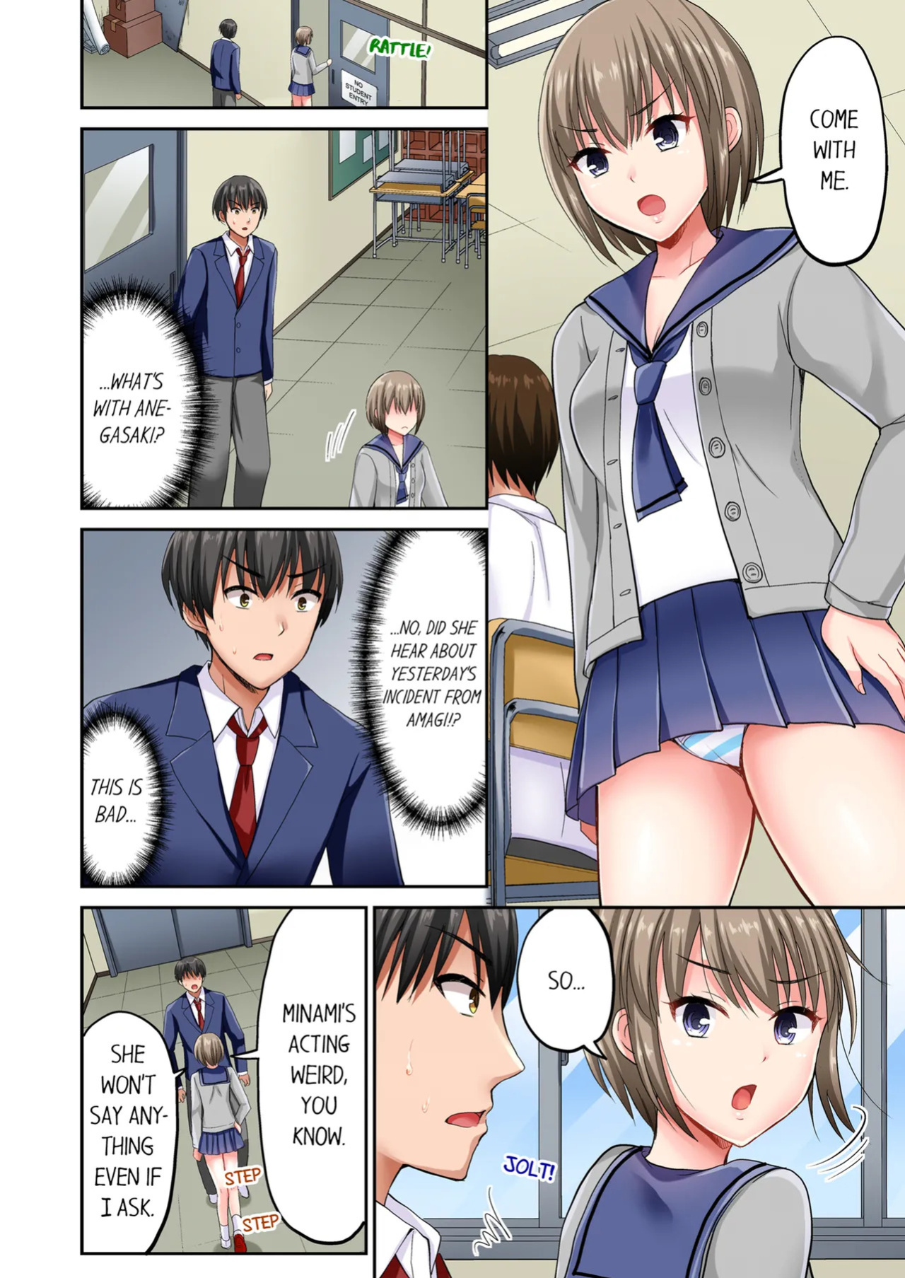 [Takayama Non] Pashiri no Shita Teku, Yabaitte... ~ Ebi Sori Iki Suru Namaiki Gyaru | Bullied Boy's Tongue Revenge Vol.1-13 [English] [Decensored] [Ongoing]