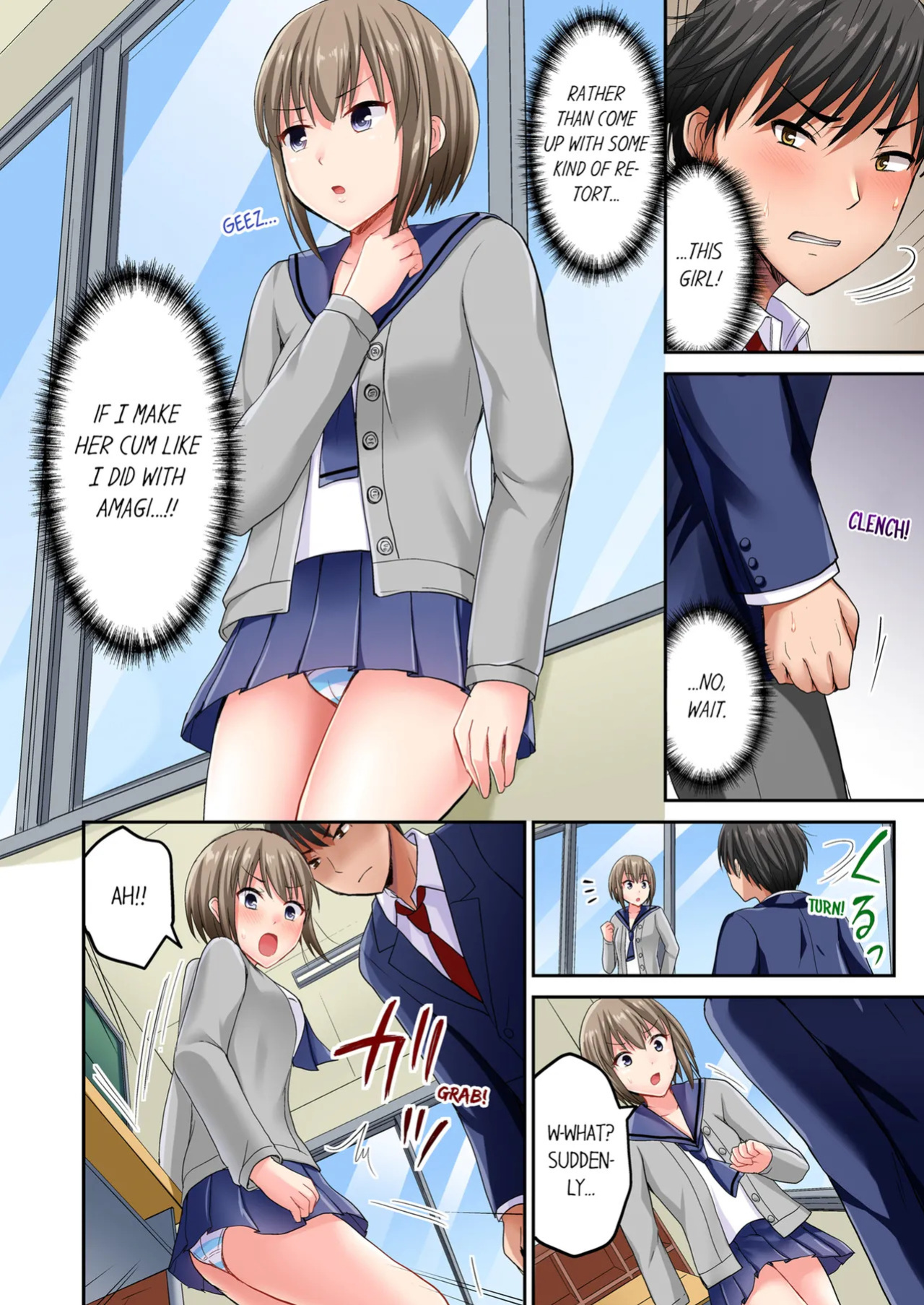 [Takayama Non] Pashiri no Shita Teku, Yabaitte... ~ Ebi Sori Iki Suru Namaiki Gyaru | Bullied Boy's Tongue Revenge Vol.1-13 [English] [Decensored] [Ongoing]