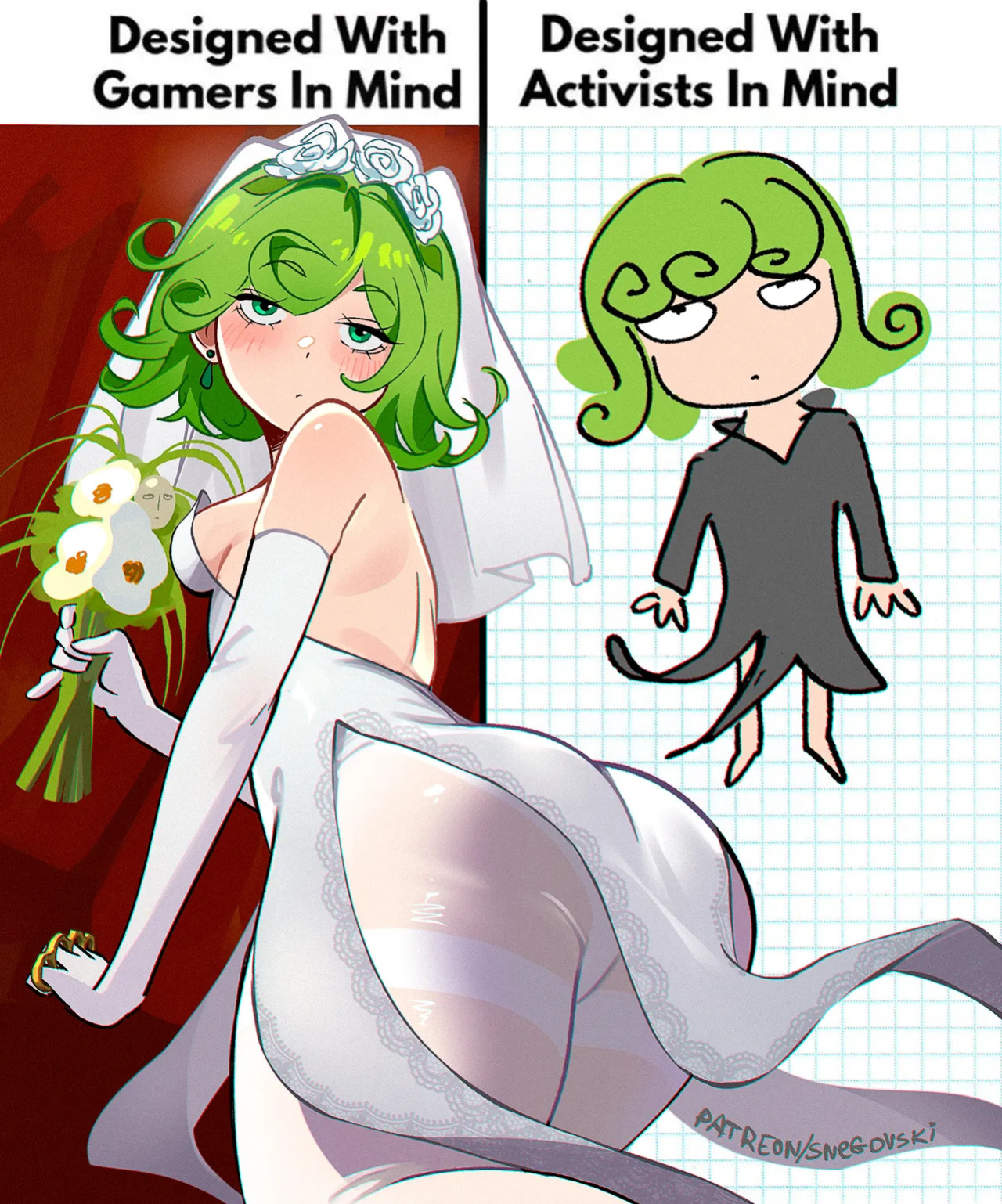 [Snegovski] Tatsu Wife (One-Punch Man)