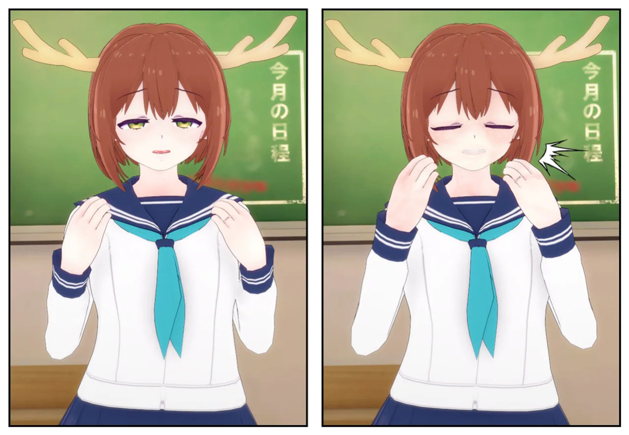 [AN] Deer Shedding Skin