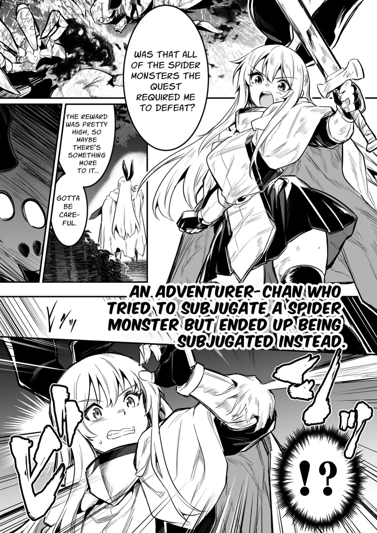 [Shigure Ebi (LeftHand)] Boukensha-chan to Ecchi na Bouken 3 | Erotic Adventures with an Adventureress 3 [English] [ApricotJam] [Digital]