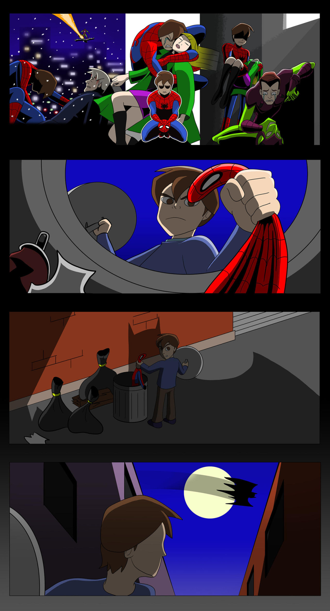 [AnTyep] Spider-Man and Batgirl (Ongoing) [Singular Page Edit]