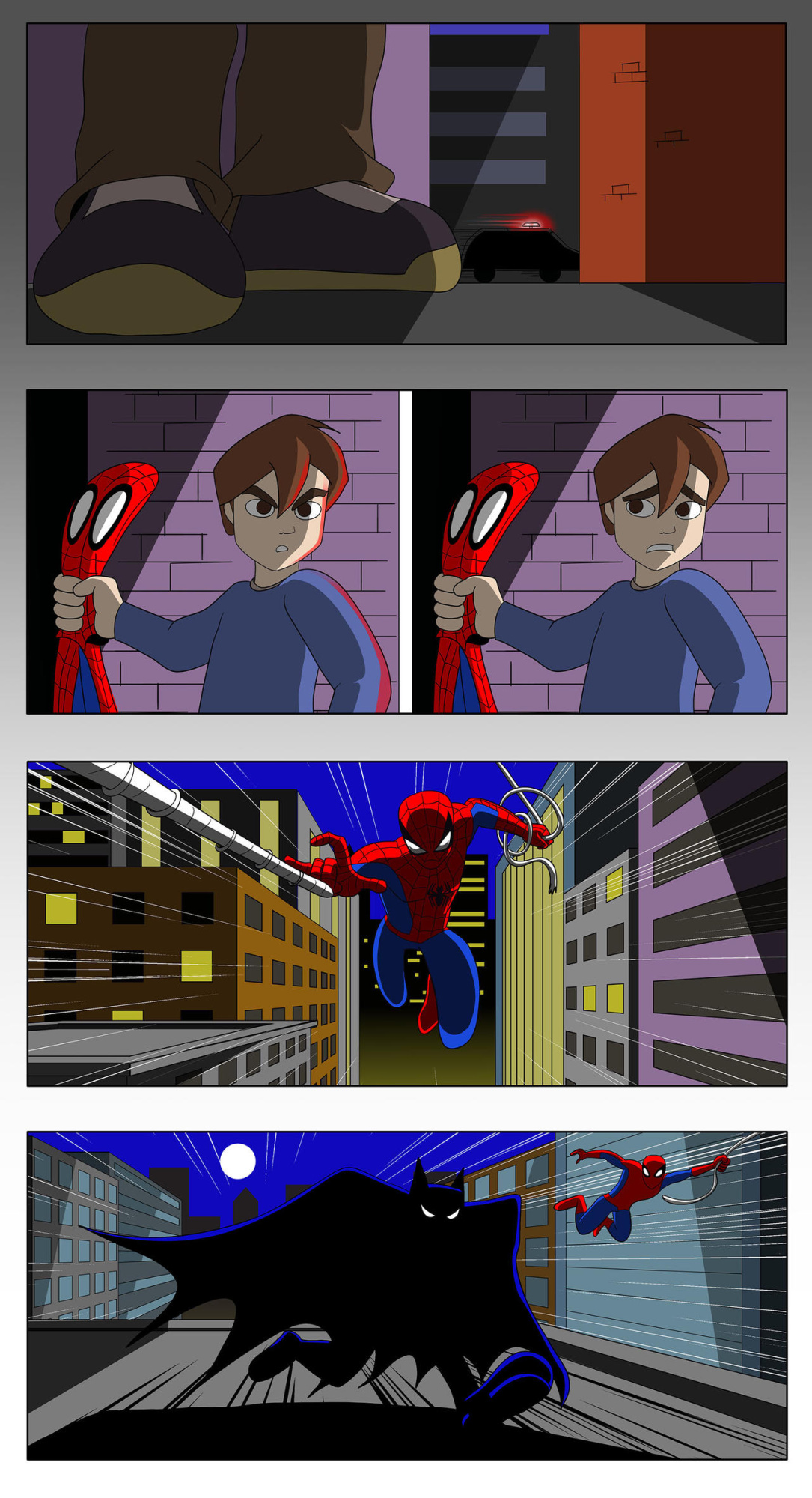 [AnTyep] Spider-Man and Batgirl (Ongoing) [Singular Page Edit]