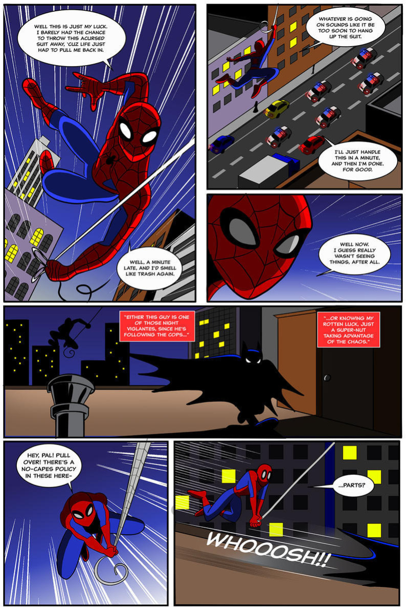 [AnTyep] Spider-Man and Batgirl (Ongoing) [Singular Page Edit]