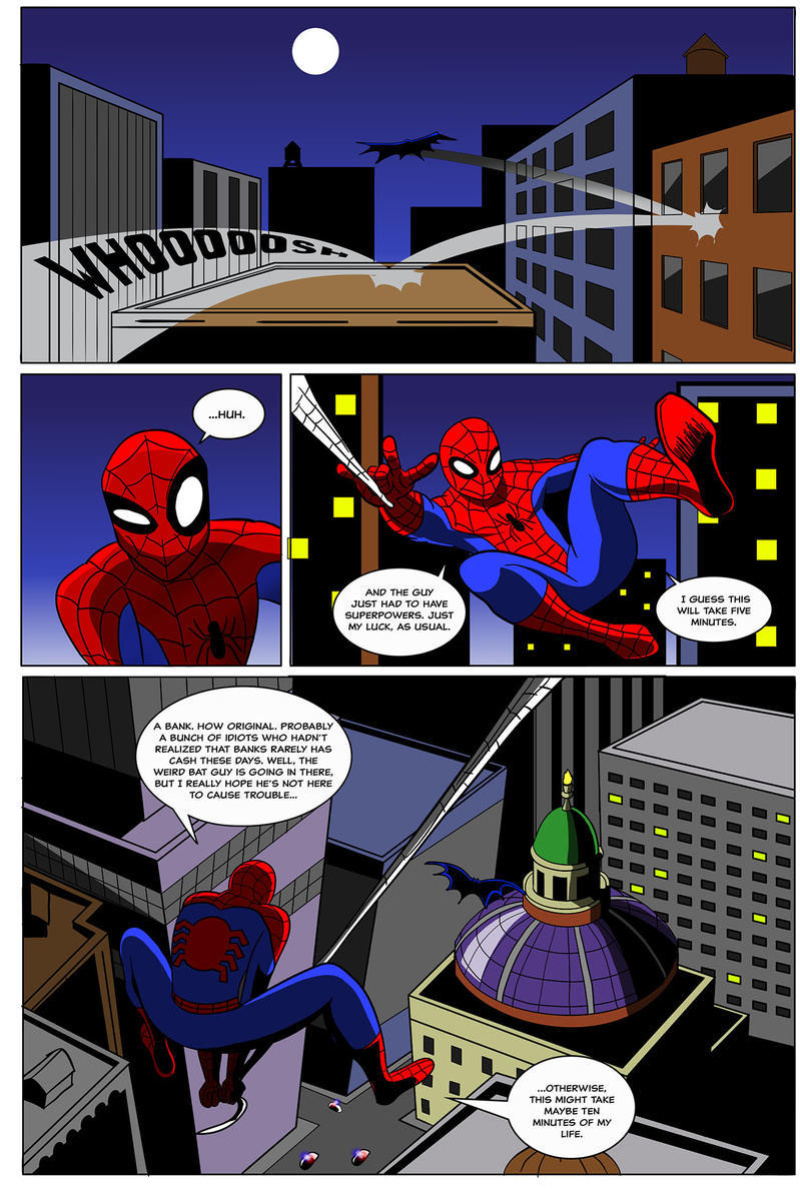 [AnTyep] Spider-Man and Batgirl (Ongoing) [Singular Page Edit]