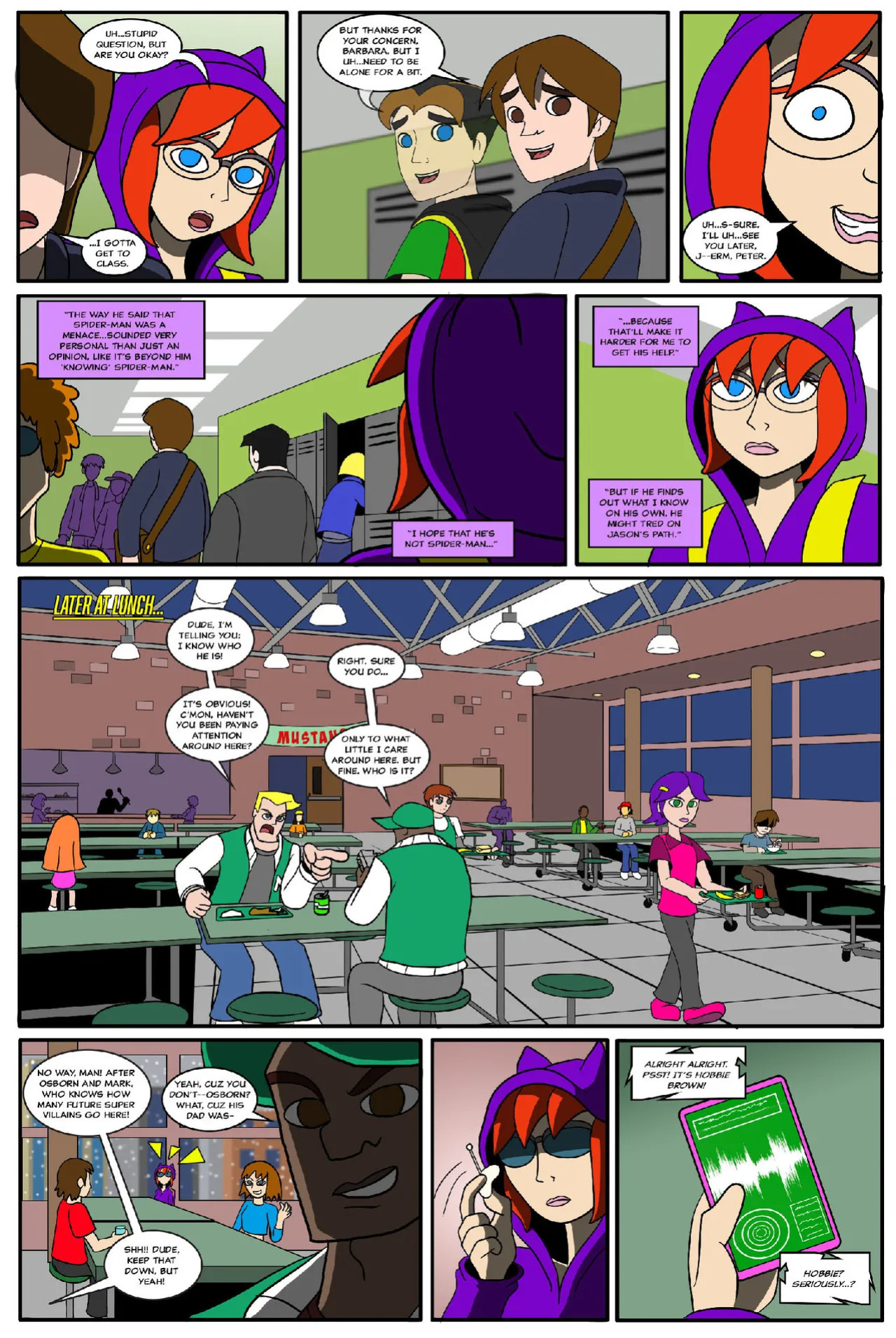 [AnTyep] Spider-Man and Batgirl (Ongoing) [Singular Page Edit]