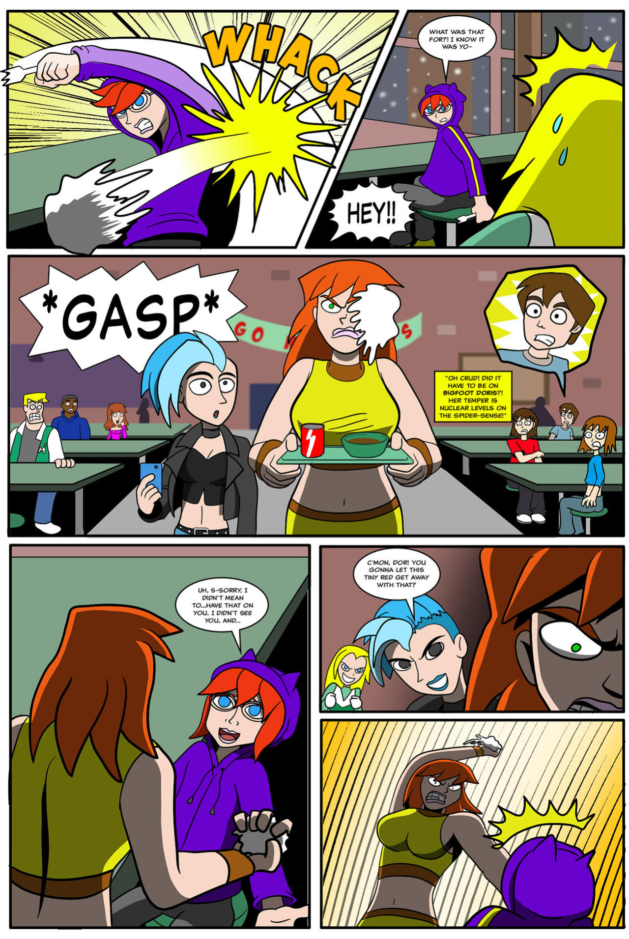[AnTyep] Spider-Man and Batgirl (Ongoing) [Singular Page Edit]