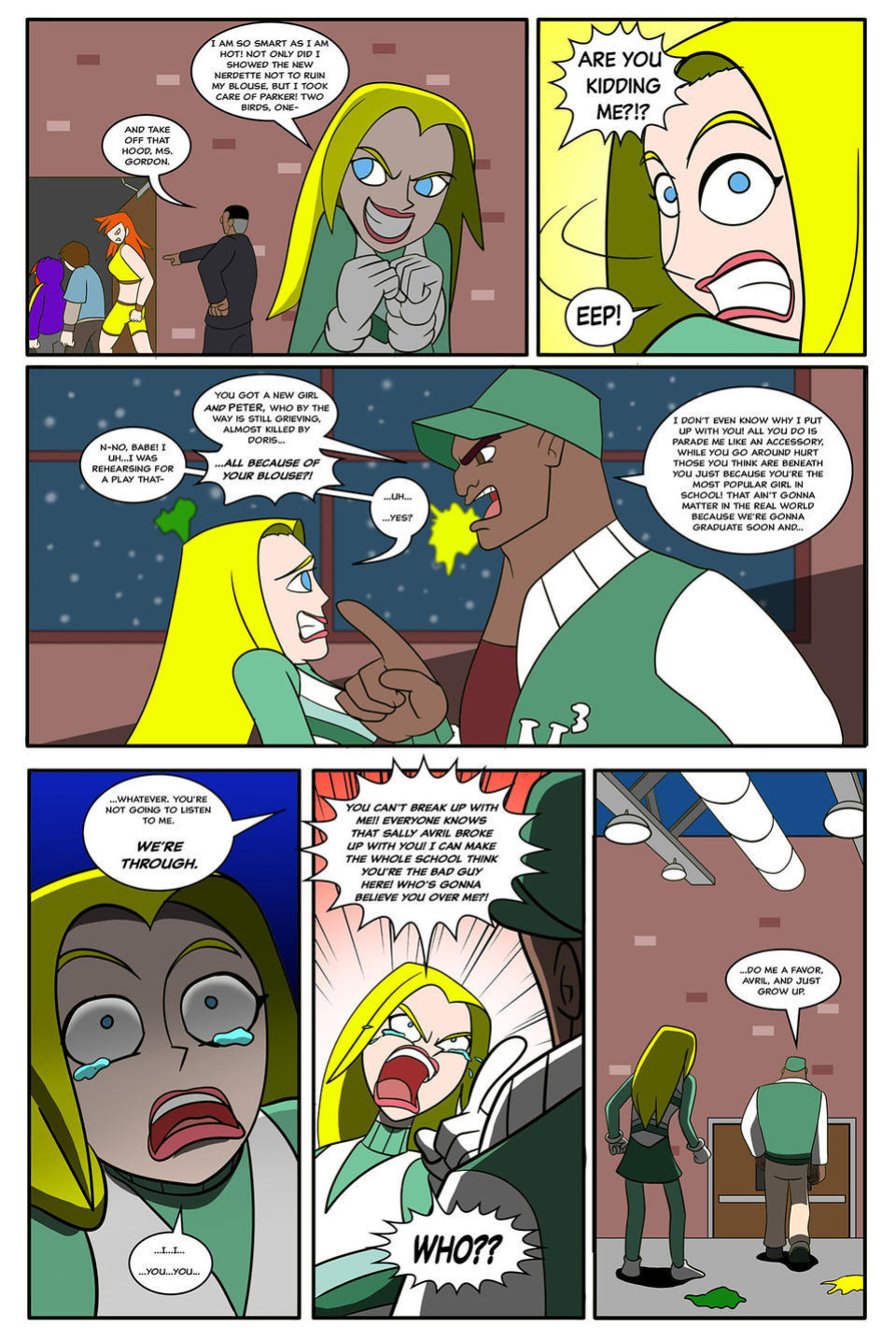 [AnTyep] Spider-Man and Batgirl (Ongoing) [Singular Page Edit]