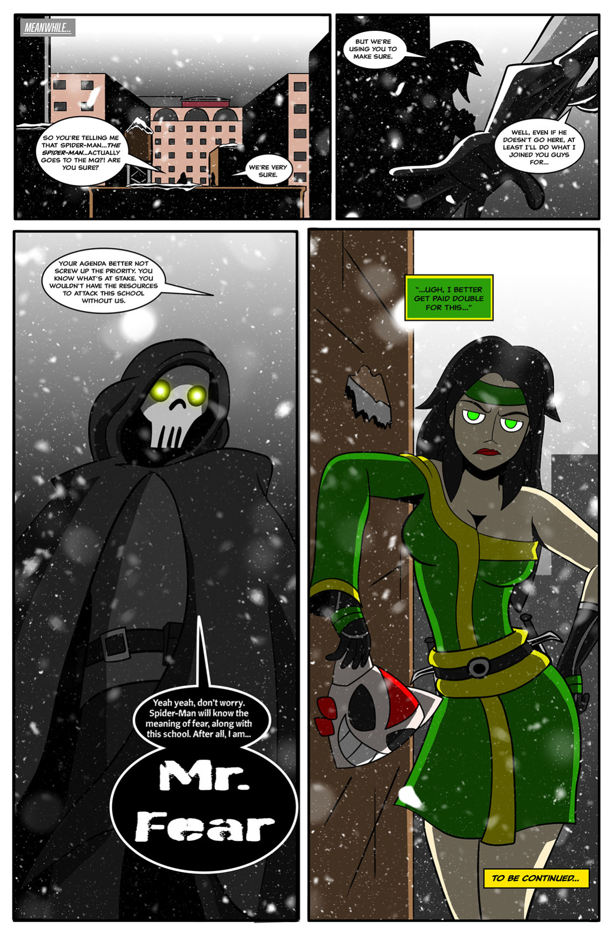 [AnTyep] Spider-Man and Batgirl (Ongoing) [Singular Page Edit]