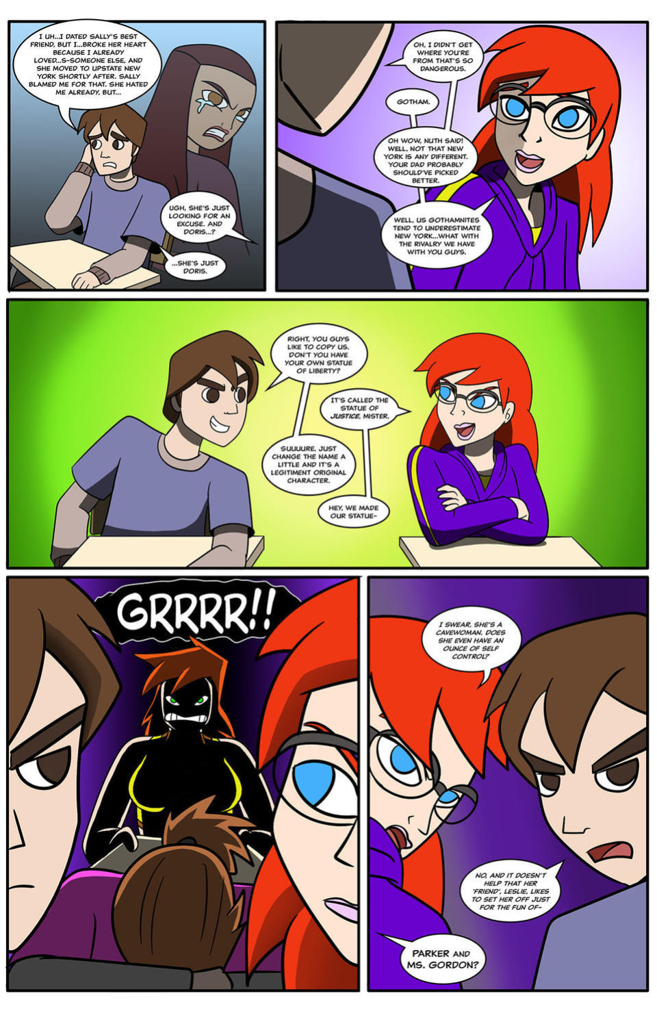 [AnTyep] Spider-Man and Batgirl (Ongoing) [Singular Page Edit]