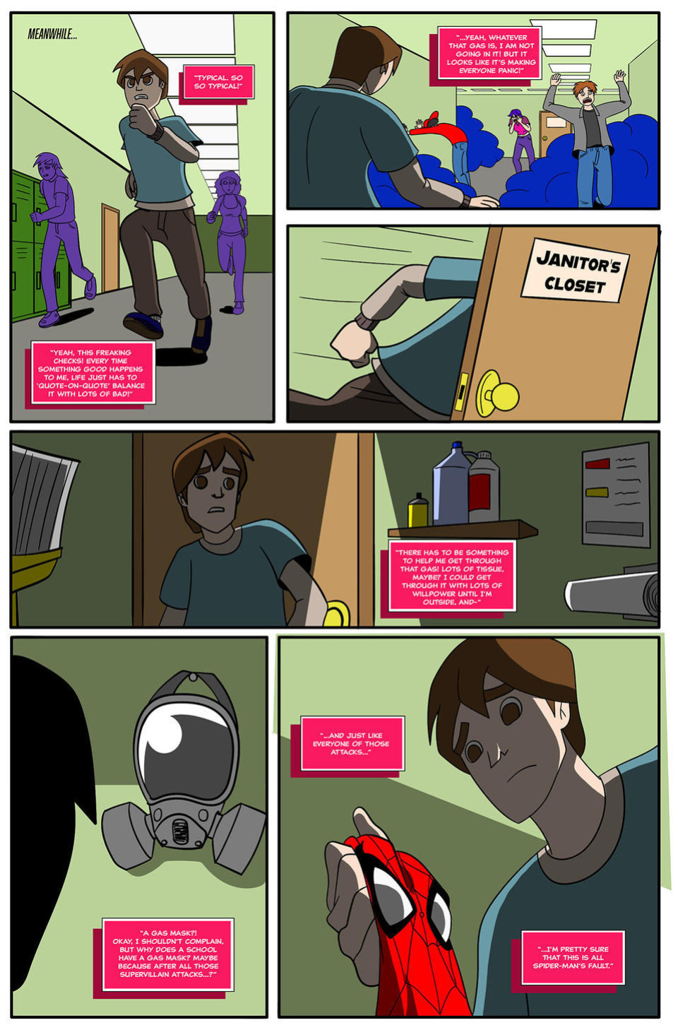 [AnTyep] Spider-Man and Batgirl (Ongoing) [Singular Page Edit]