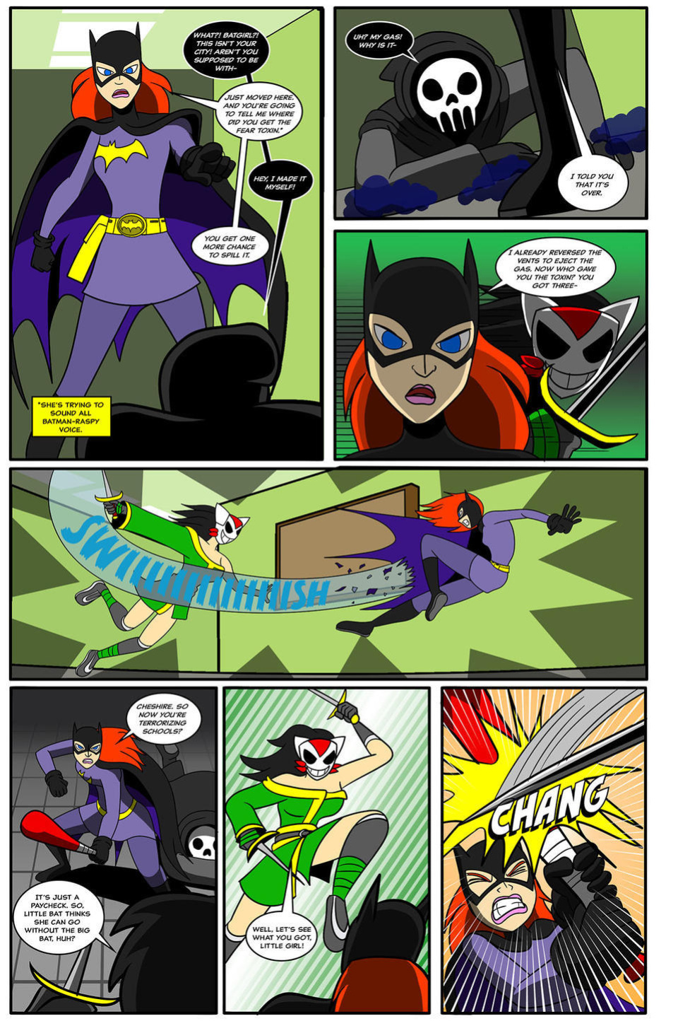 [AnTyep] Spider-Man and Batgirl (Ongoing) [Singular Page Edit]