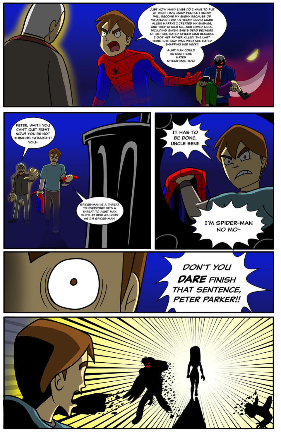 [AnTyep] Spider-Man and Batgirl (Ongoing) [Singular Page Edit]