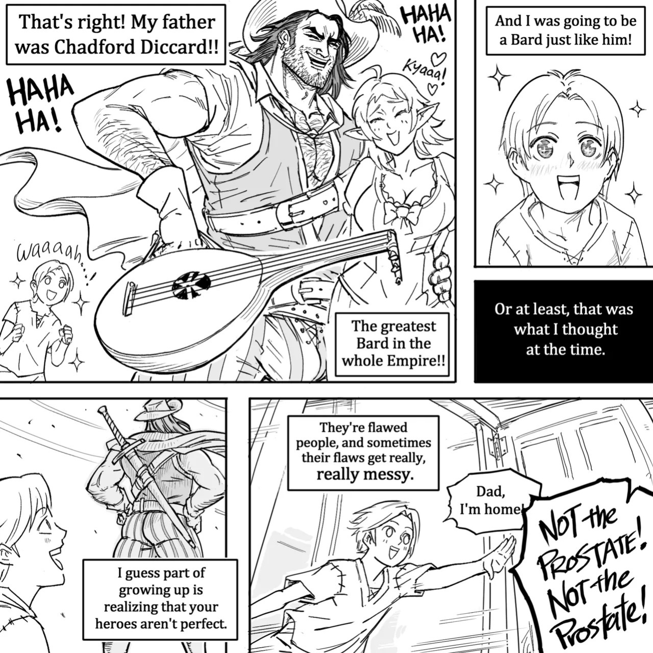 [BB (Baalbuddy)] My Dark Elf Stepsister Won't Leave Me Alone | ch.1-4 [ongoing]