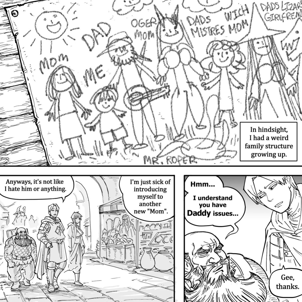 [BB (Baalbuddy)] My Dark Elf Stepsister Won't Leave Me Alone | ch.1-4 [ongoing]