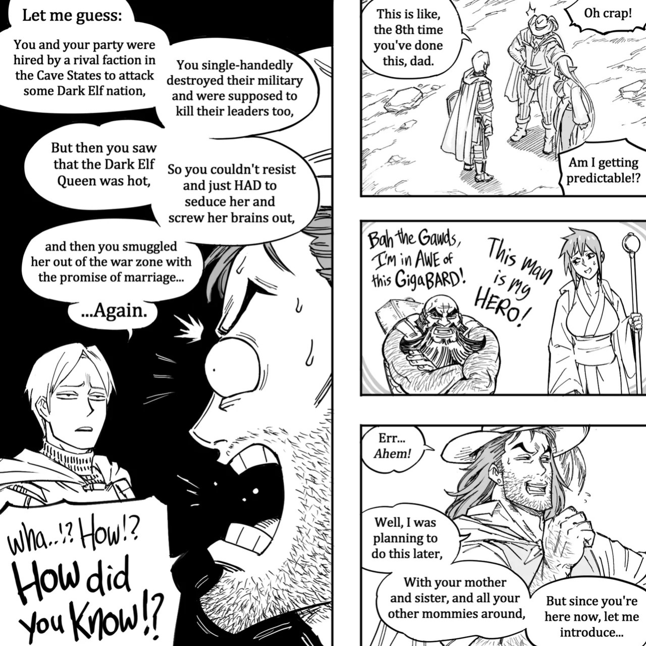 [BB (Baalbuddy)] My Dark Elf Stepsister Won't Leave Me Alone | ch.1-4 [ongoing]