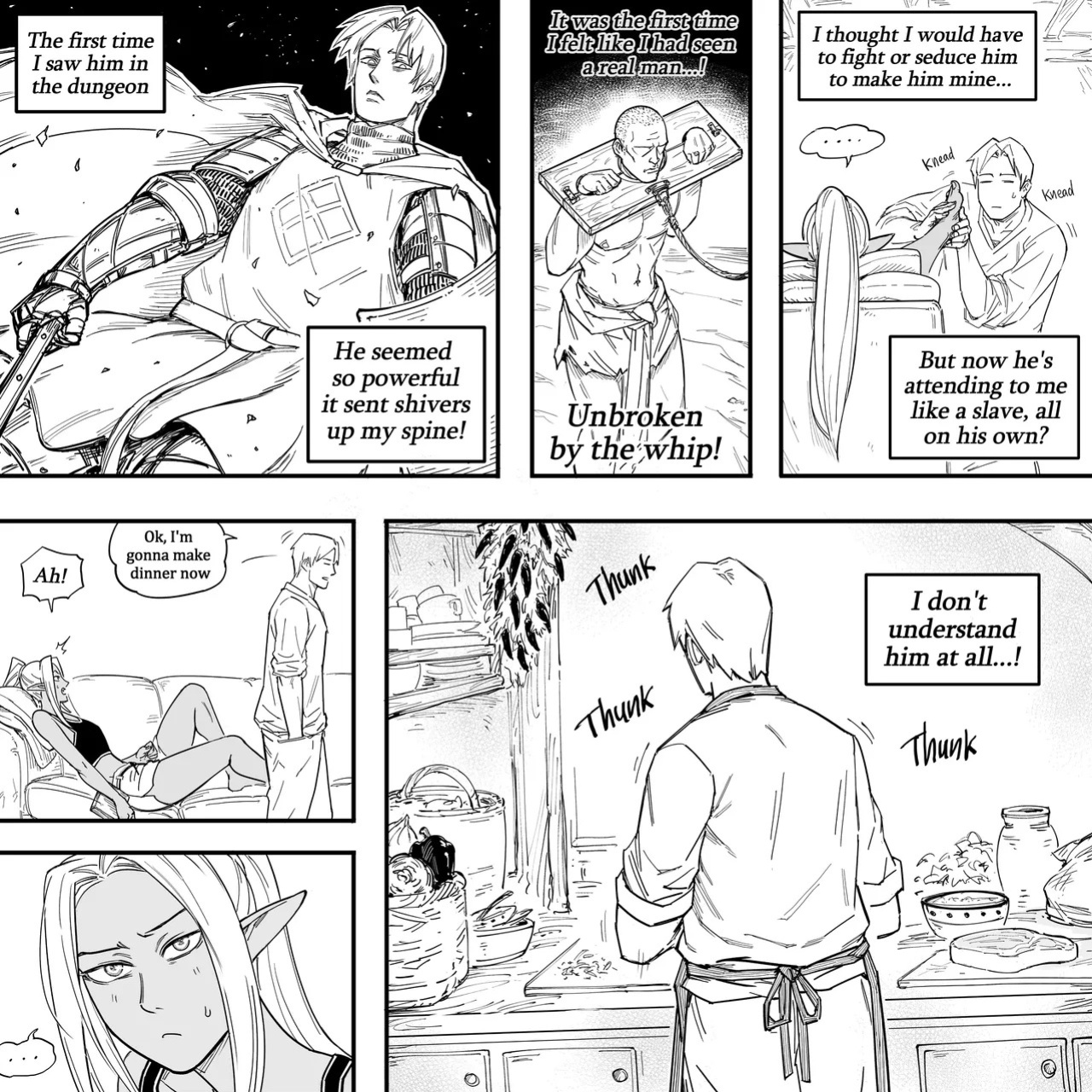 [BB (Baalbuddy)] My Dark Elf Stepsister Won't Leave Me Alone | ch.1-4 [ongoing]