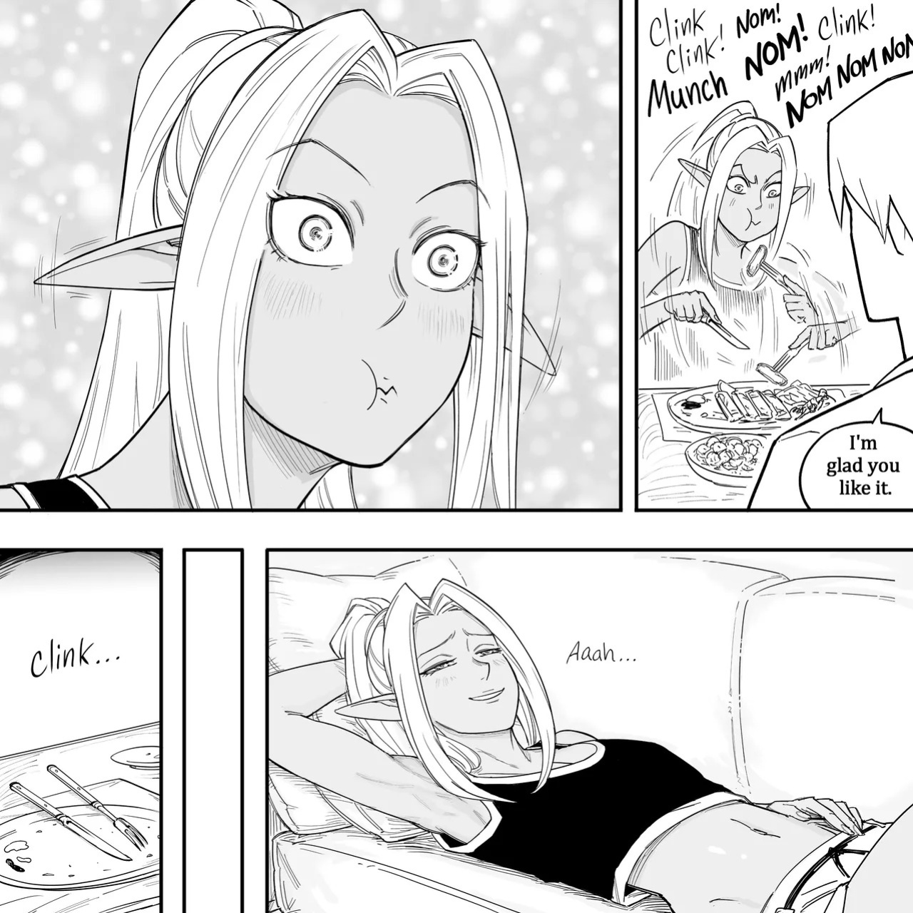 [BB (Baalbuddy)] My Dark Elf Stepsister Won't Leave Me Alone | ch.1-4 [ongoing]