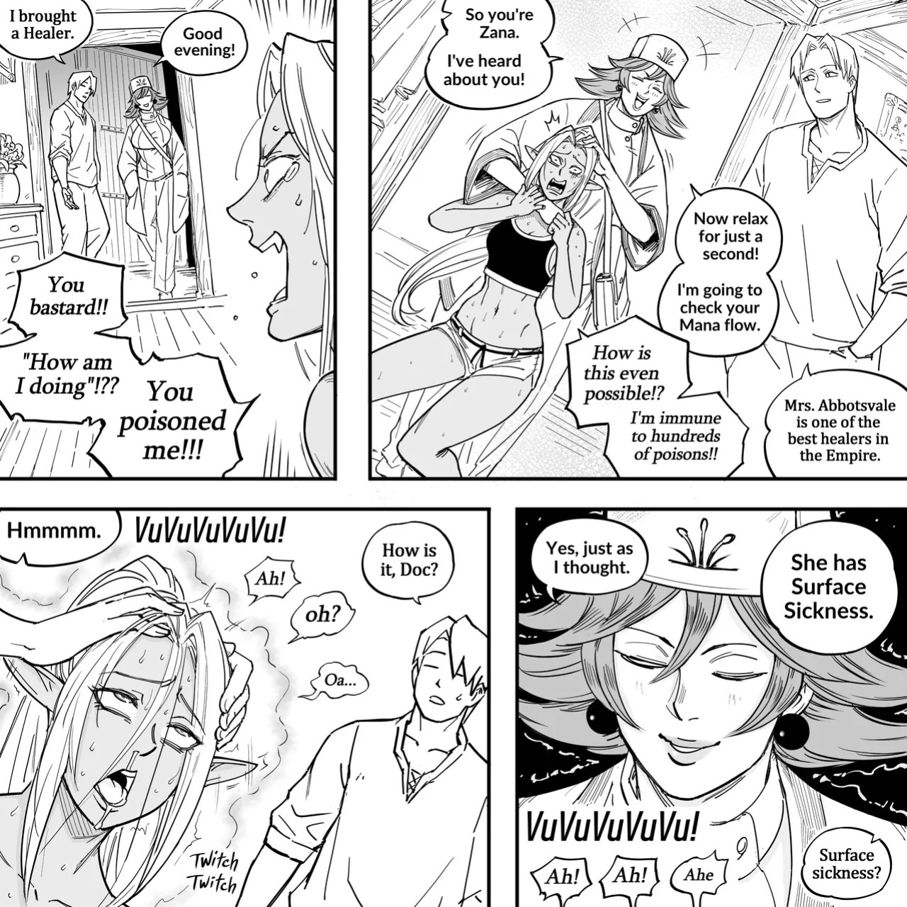 [BB (Baalbuddy)] My Dark Elf Stepsister Won't Leave Me Alone | ch.1-4 [ongoing]