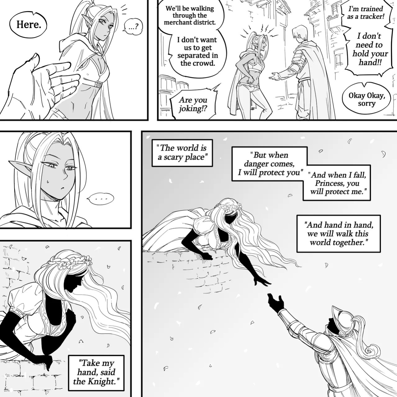[BB (Baalbuddy)] My Dark Elf Stepsister Won't Leave Me Alone | ch.1-4 [ongoing]