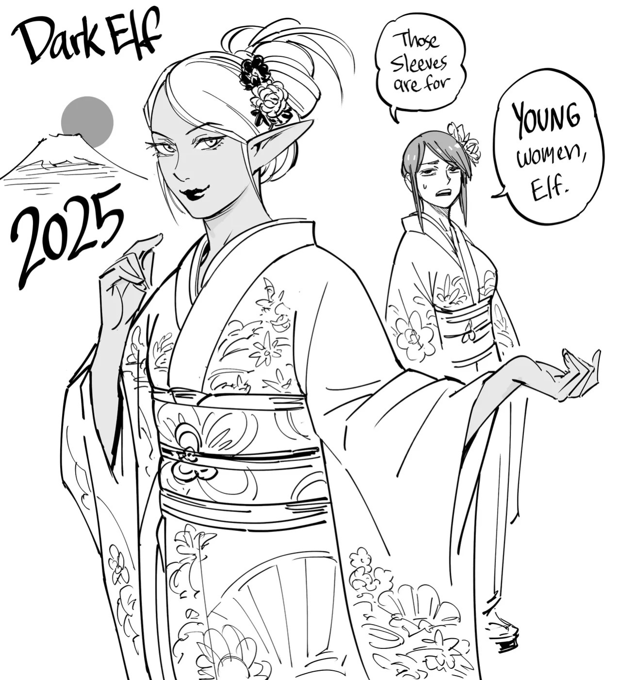 [BB (Baalbuddy)] My Dark Elf Stepsister Won't Leave Me Alone | ch.1-4 [ongoing]