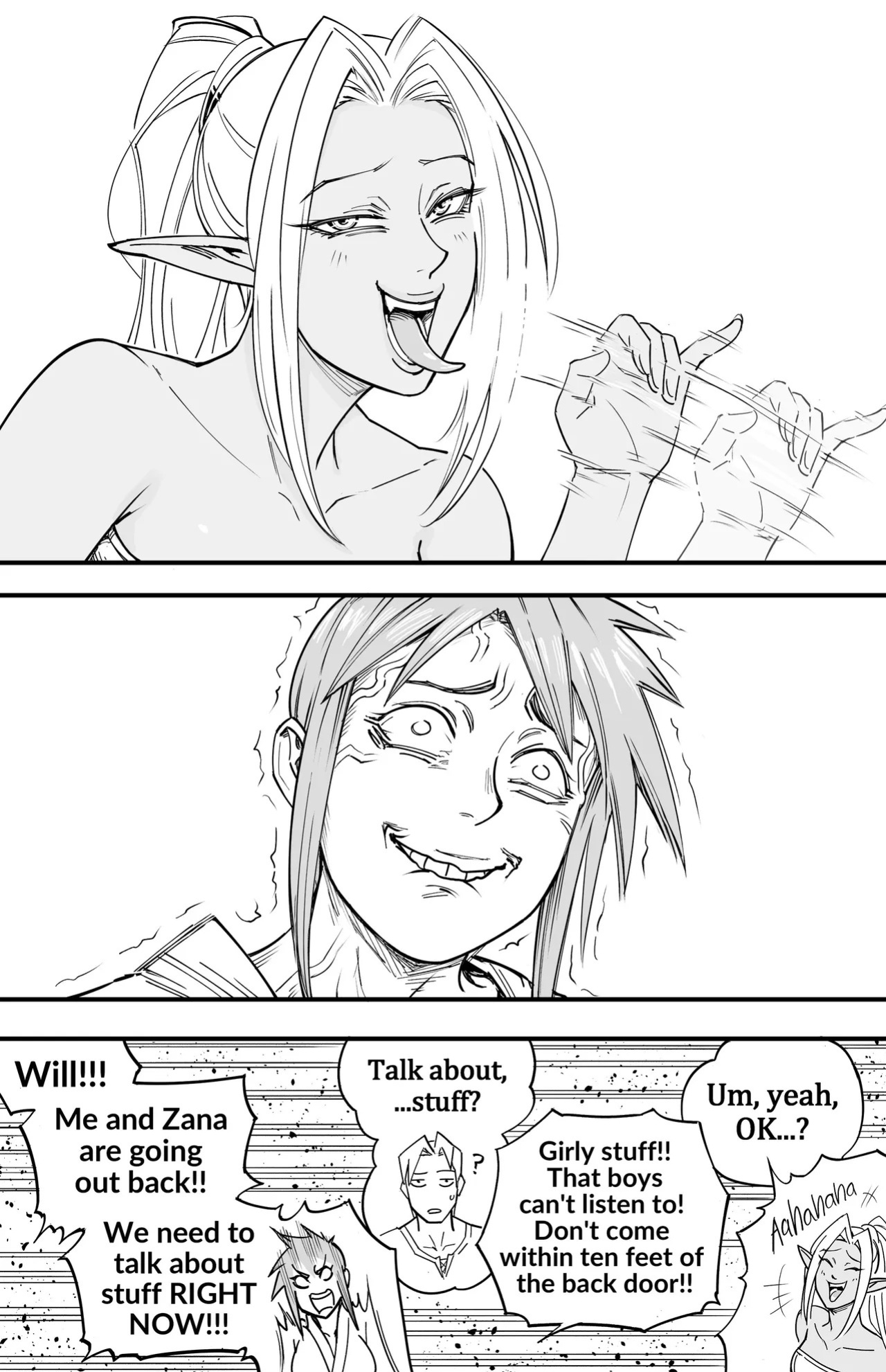 [BB (Baalbuddy)] My Dark Elf Stepsister Won't Leave Me Alone | ch.1-4 [ongoing]