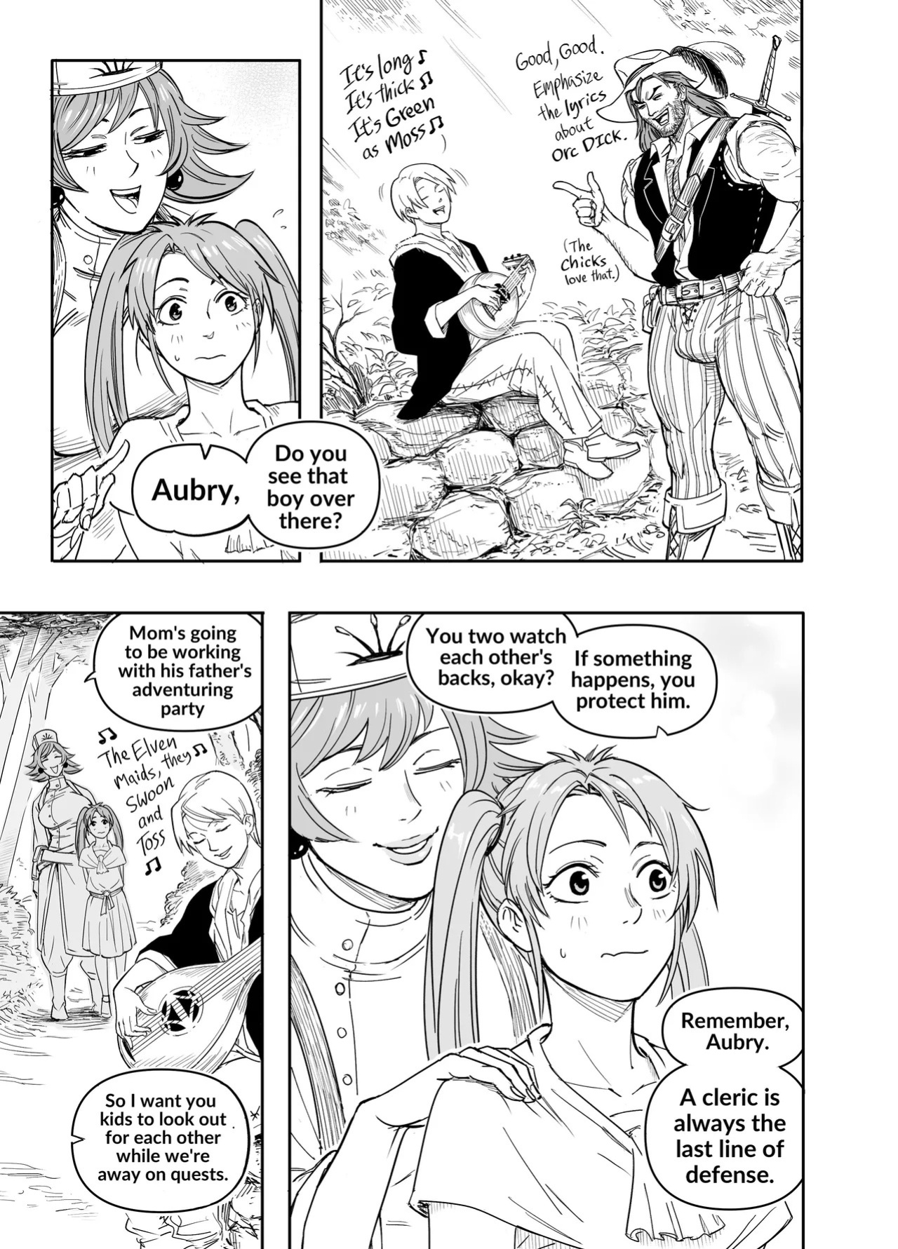 [BB (Baalbuddy)] My Dark Elf Stepsister Won't Leave Me Alone | ch.1-4 [ongoing]