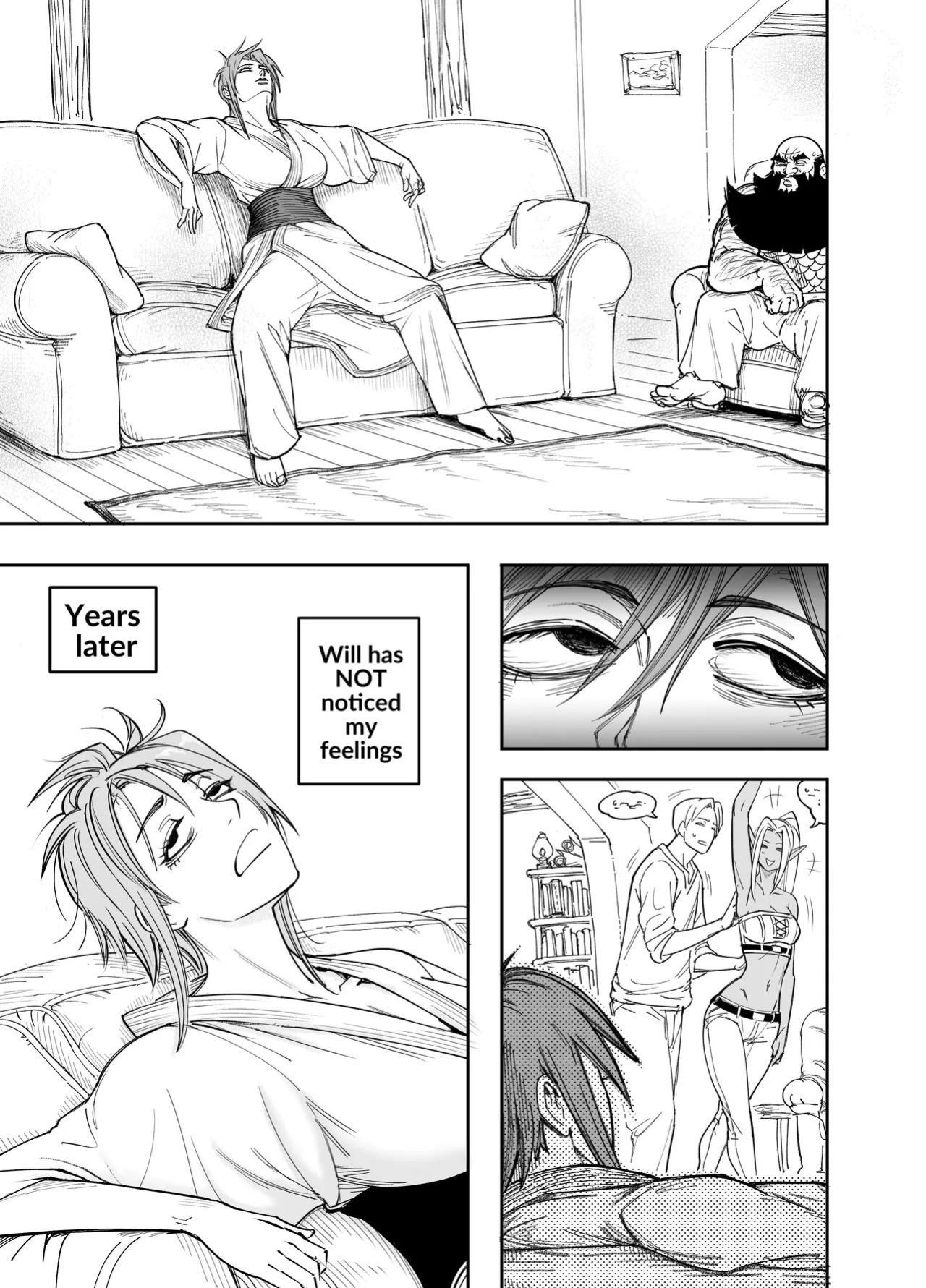 [BB (Baalbuddy)] My Dark Elf Stepsister Won't Leave Me Alone | ch.1-4 [ongoing]