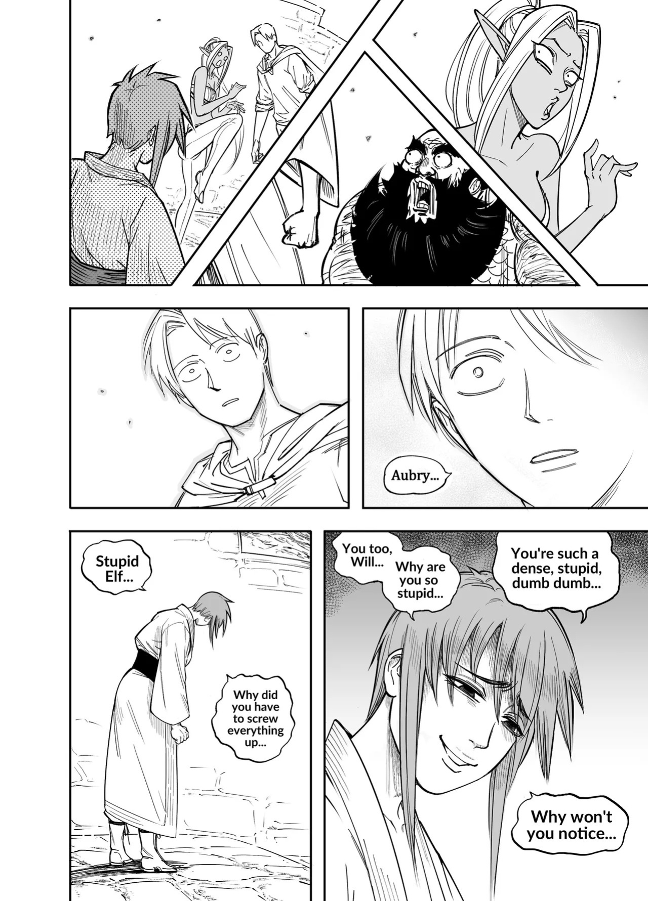 [BB (Baalbuddy)] My Dark Elf Stepsister Won't Leave Me Alone | ch.1-4 [ongoing]