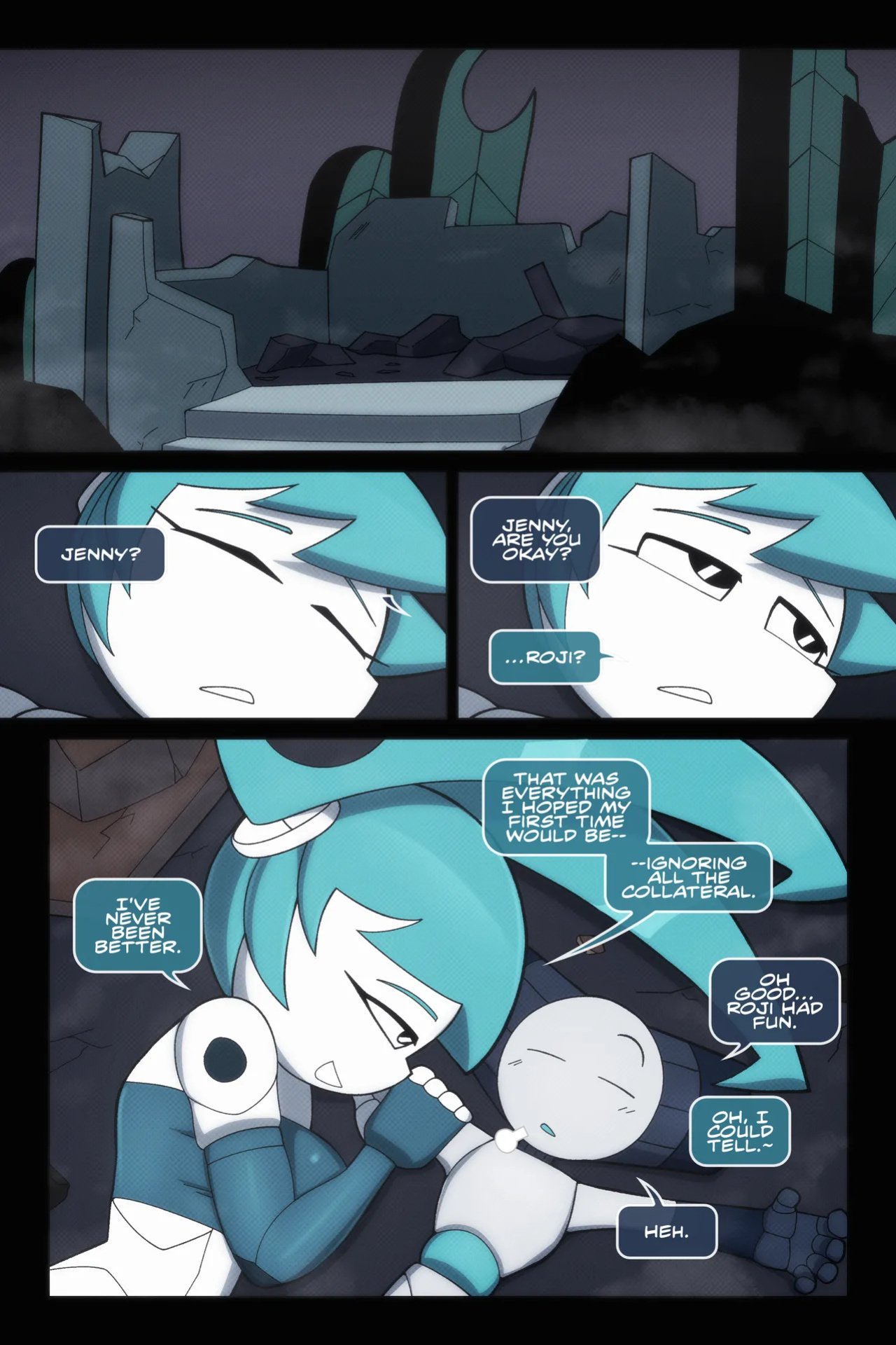 [LazyiiDakkii] Sequence Zero (My Life as a Teenage Robot / Robotboy)