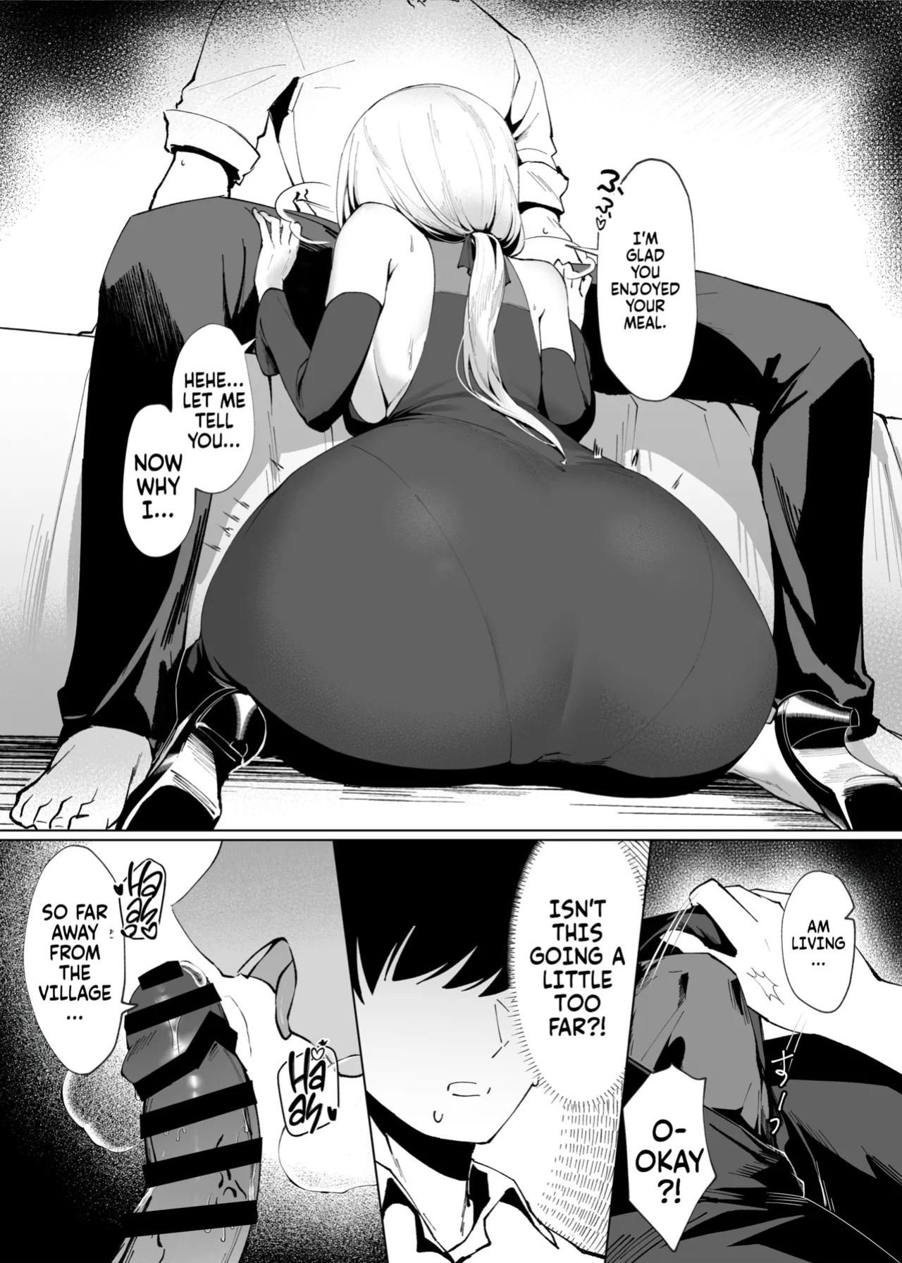 [POTATO BOMB (Chochomi)] Isekai Tensei shitara Seiyoku MAX Majo ni Osoware Doutei Sotsugyou Shichaimashita | When I reincarnated in another world I got attacked... by a max horny witch and lost my virginity! [English] [FallenGames] [Digital]