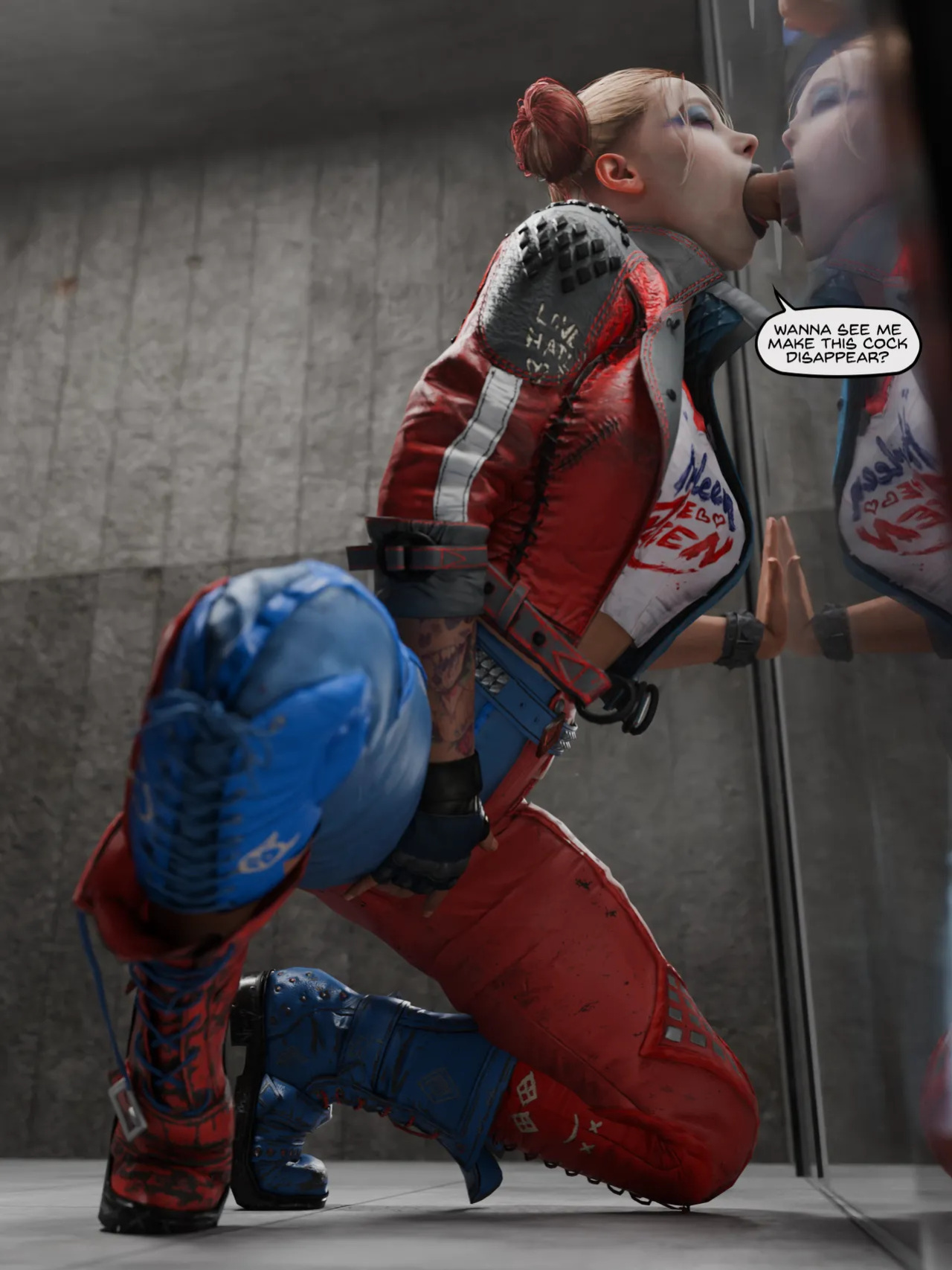 [Quick E] Arkham Asylum Glory Hole (Metallica Outfit)