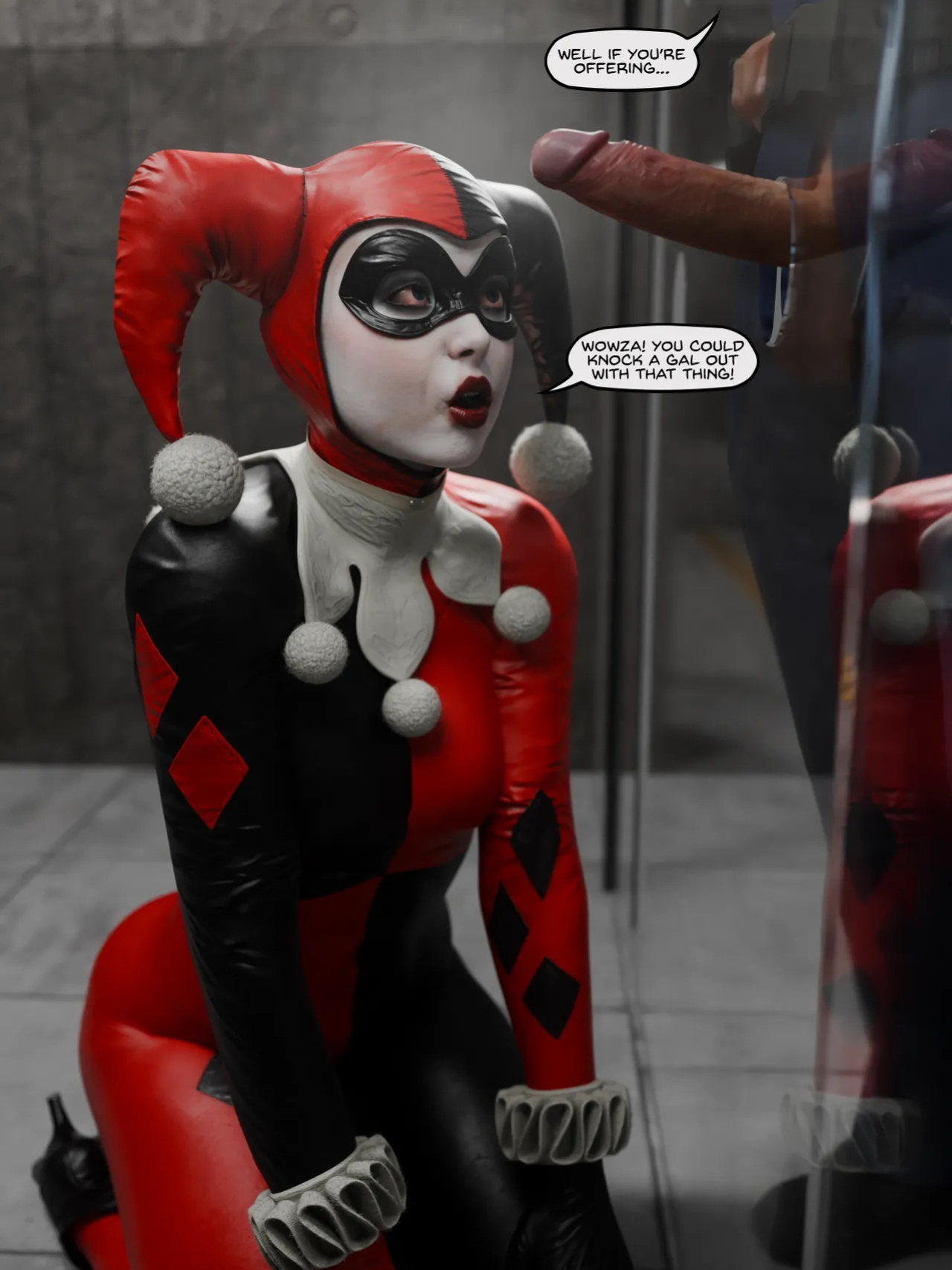 [Quick E] Arkham Asylum Glory Hole (Classic Outfit)