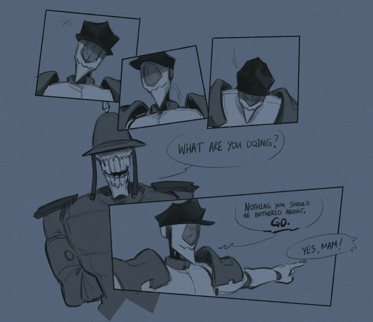 The Gaslight District fan art by drakurulover [English + Russian]
