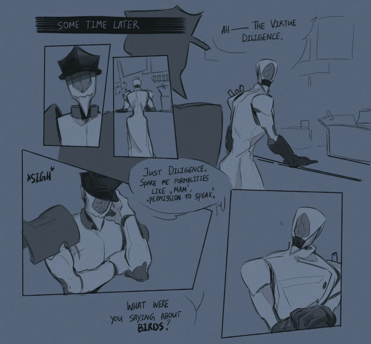 The Gaslight District fan art by drakurulover [English + Russian]